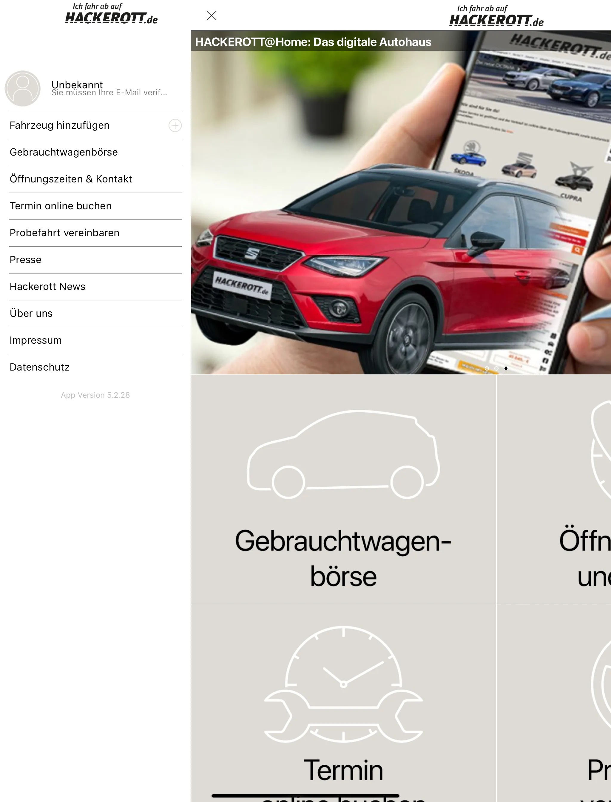 SEAT und ŠKODA von HACKEROTT | Indus Appstore | Screenshot