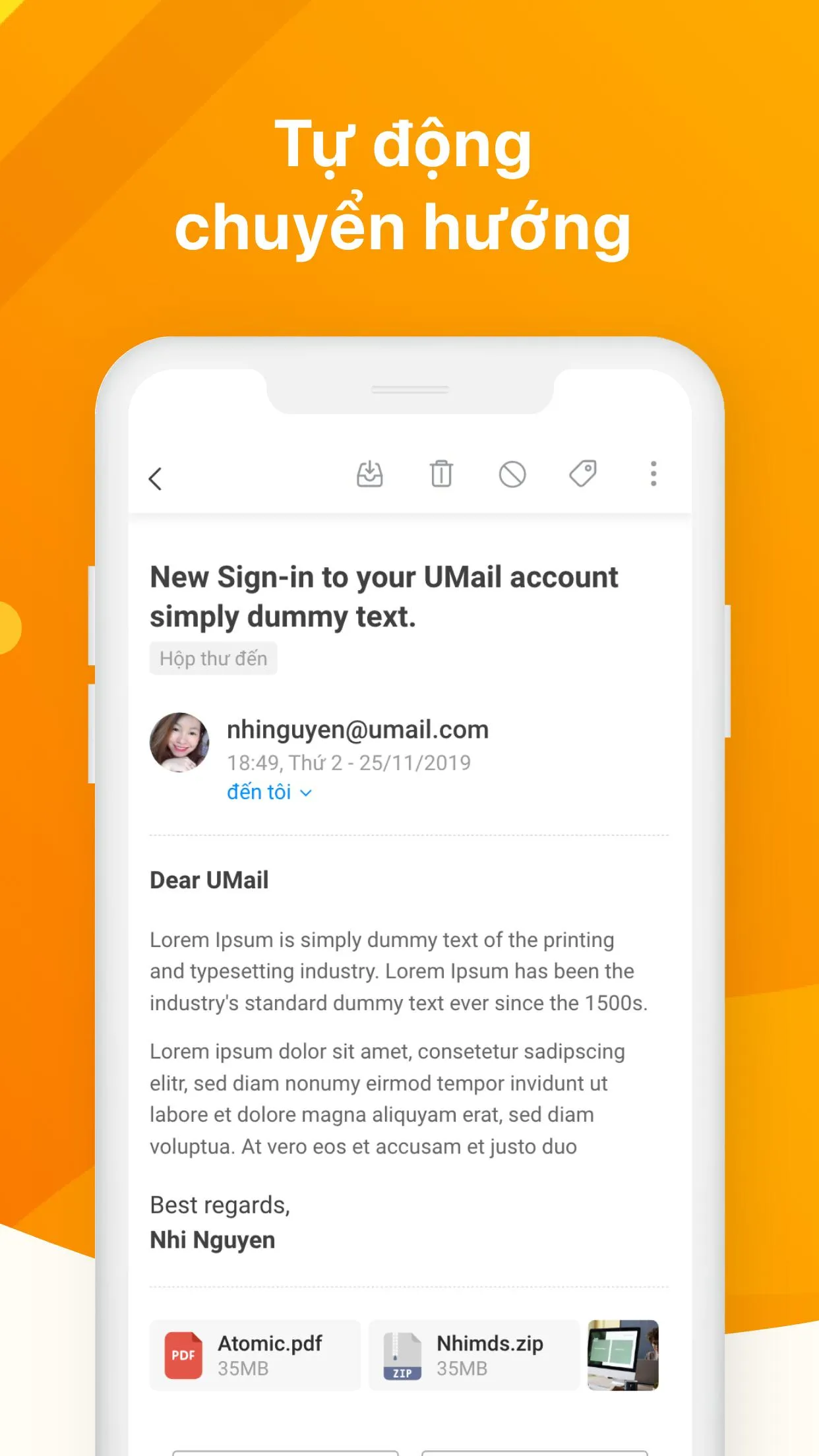 UMAIL | Indus Appstore | Screenshot