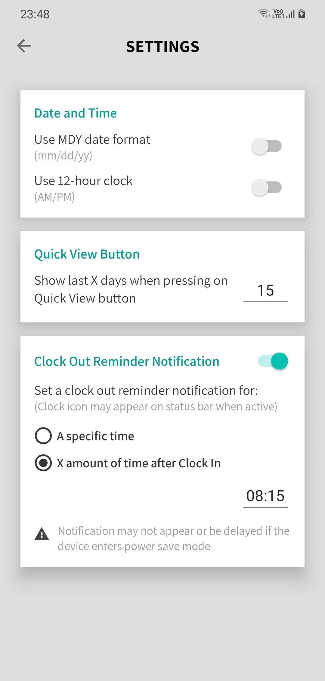 Clock Punch – Work Log Tracker | Indus Appstore | Screenshot