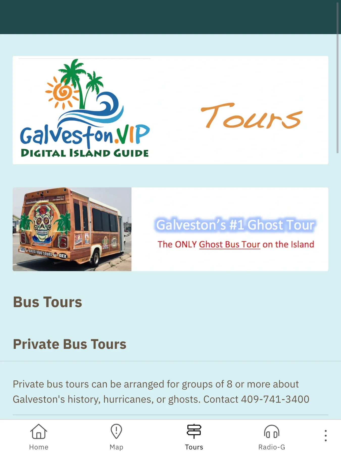 Galveston Digital Guide | Indus Appstore | Screenshot