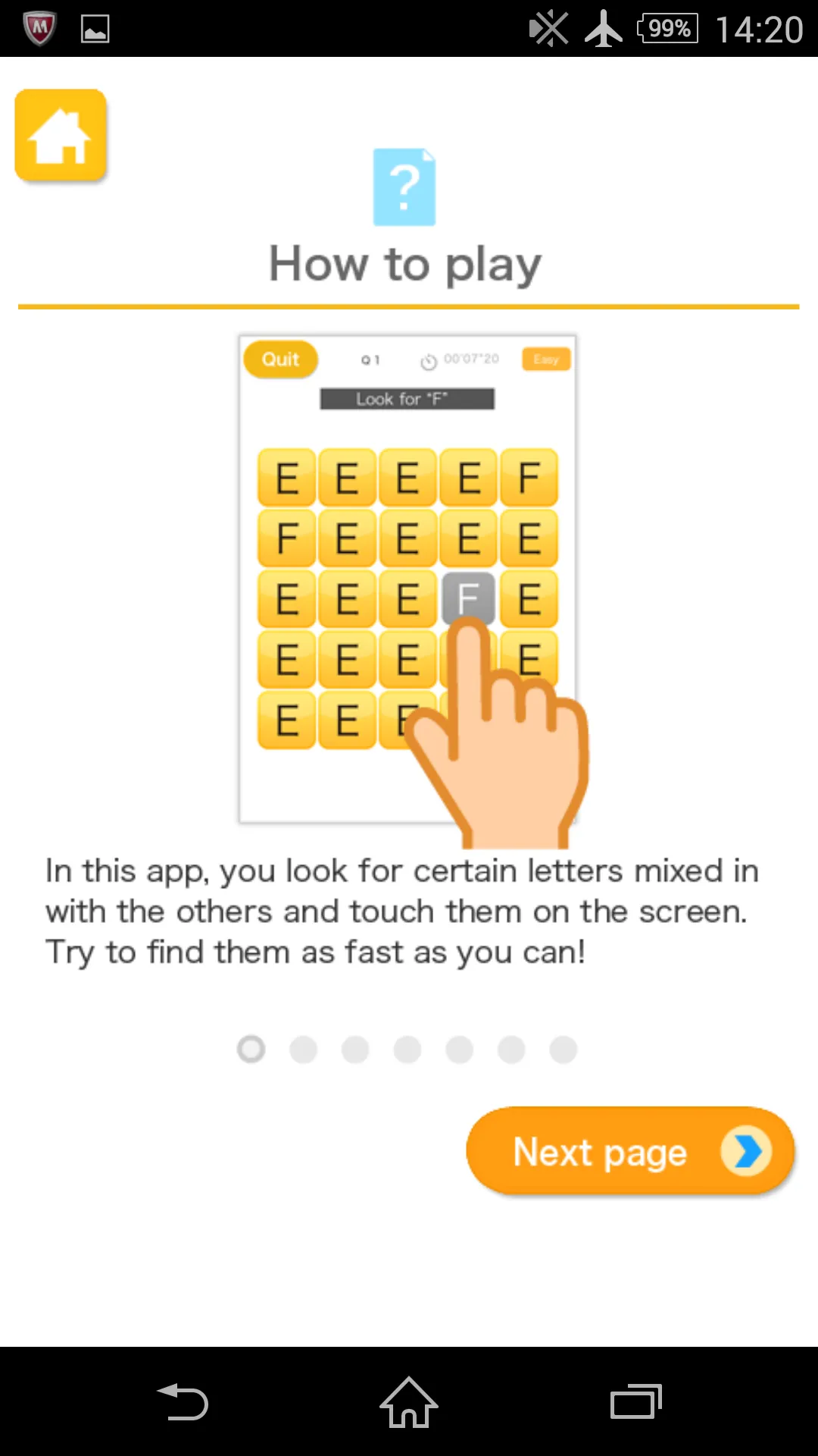 Find the letter(Play & Learn!) | Indus Appstore | Screenshot