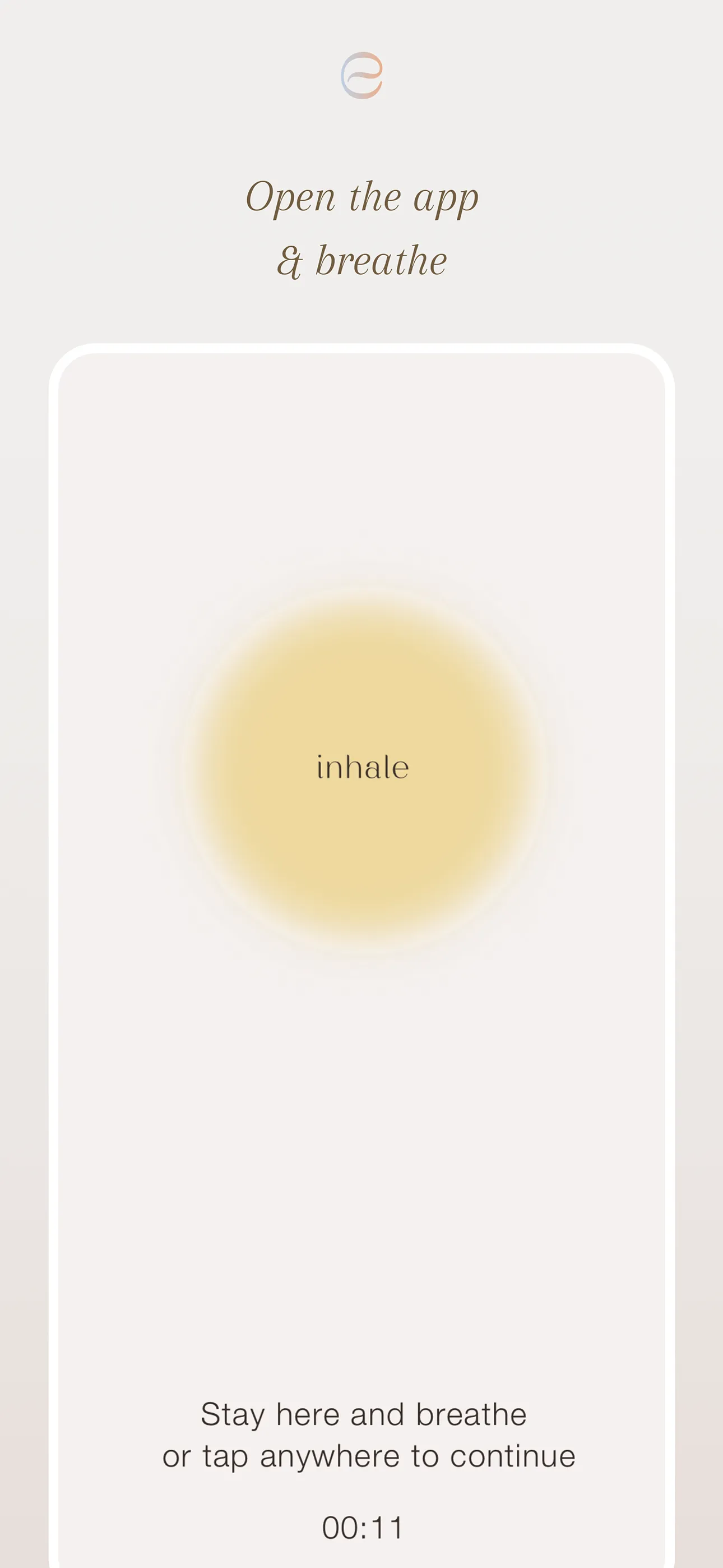 Exhale | Indus Appstore | Screenshot