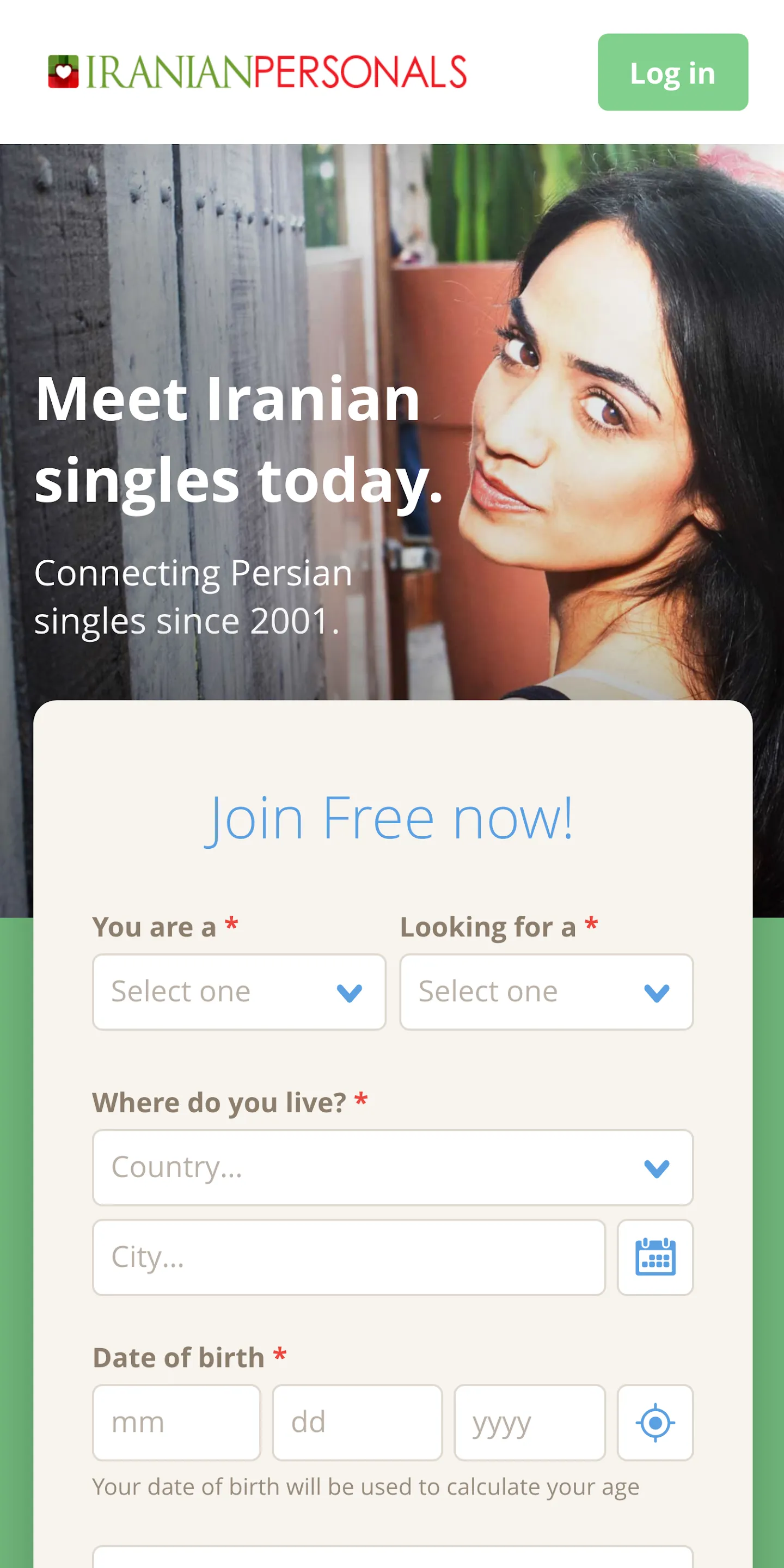 Iranian Personals Dating | Indus Appstore | Screenshot