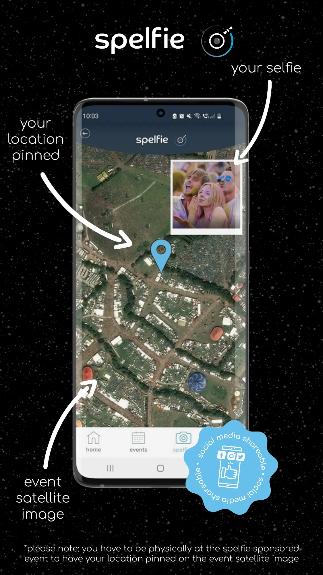 spelfie - the space selfie! | Indus Appstore | Screenshot