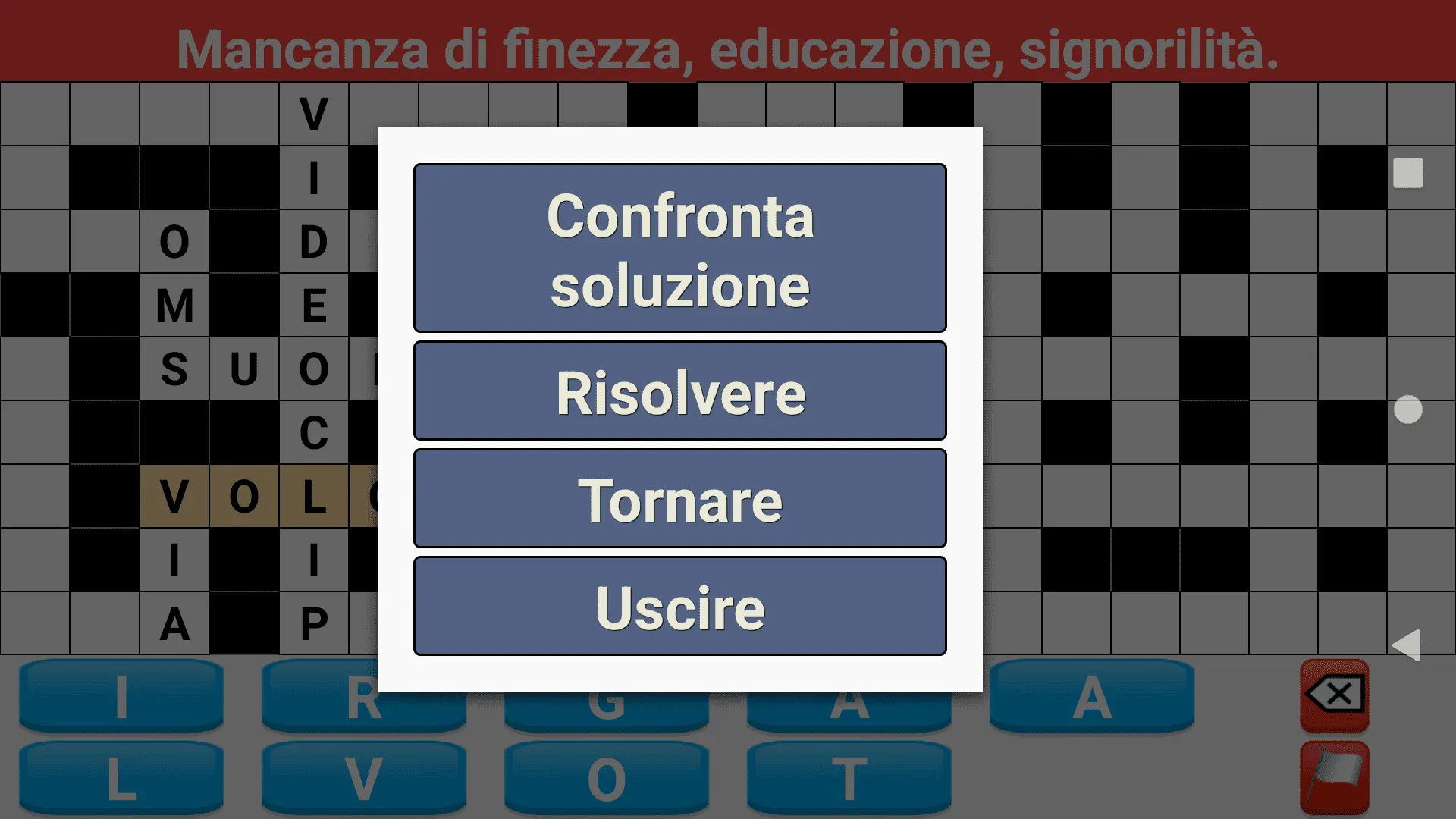 Cruciverba Italiano | Indus Appstore | Screenshot