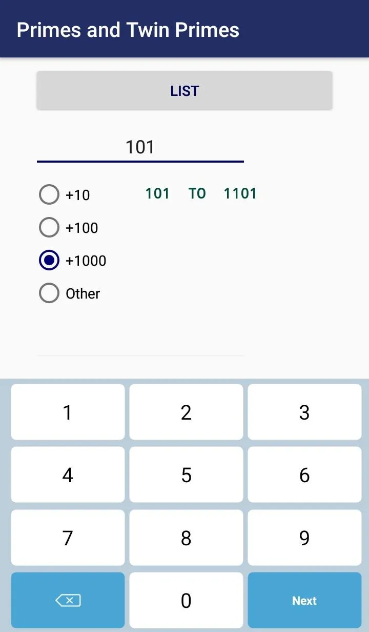 Primes and Twin Primes | Indus Appstore | Screenshot