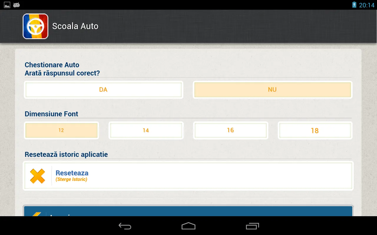 Scoala Auto - Chestionare Auto | Indus Appstore | Screenshot