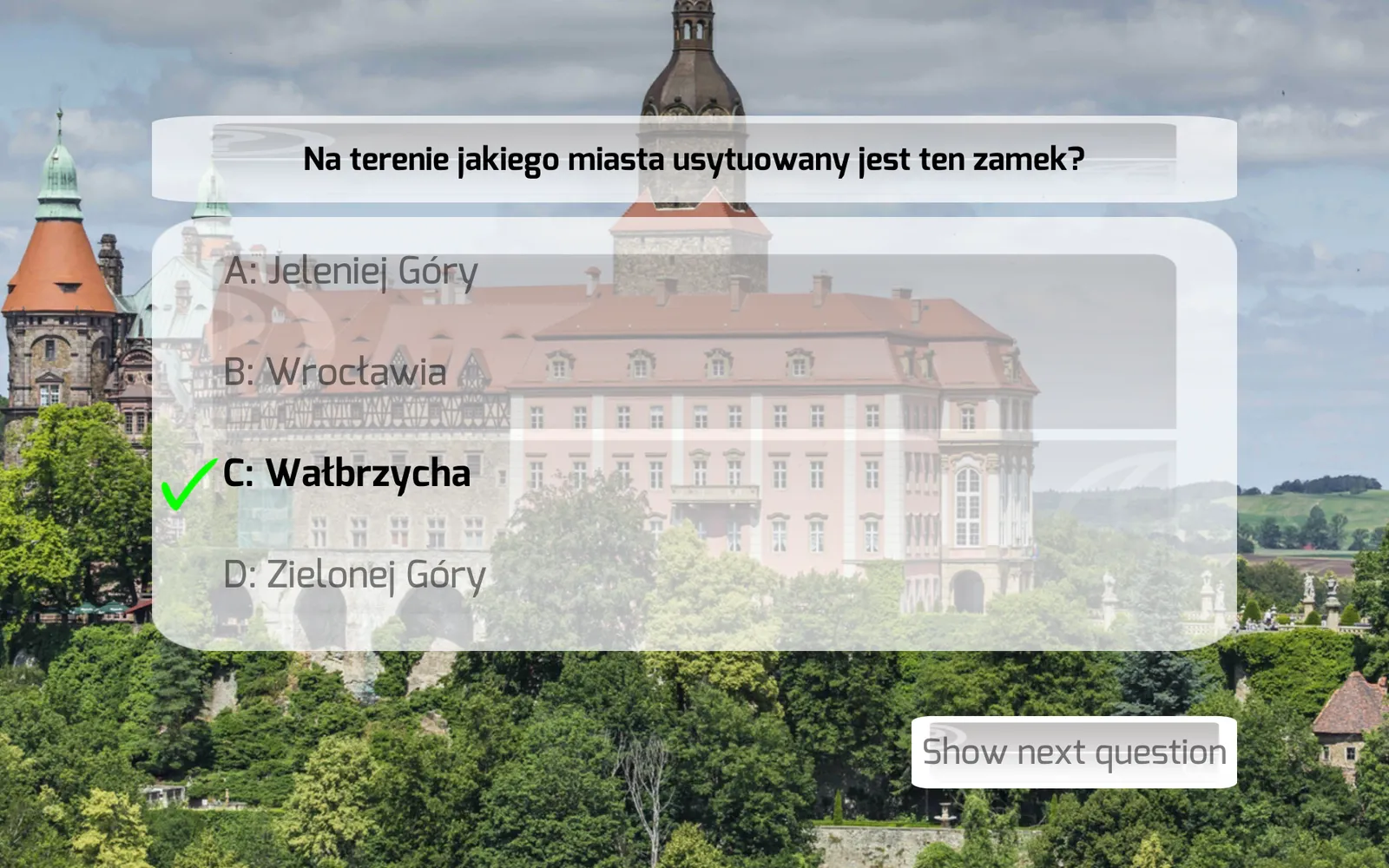 Polska, Gra Quizowa | Indus Appstore | Screenshot