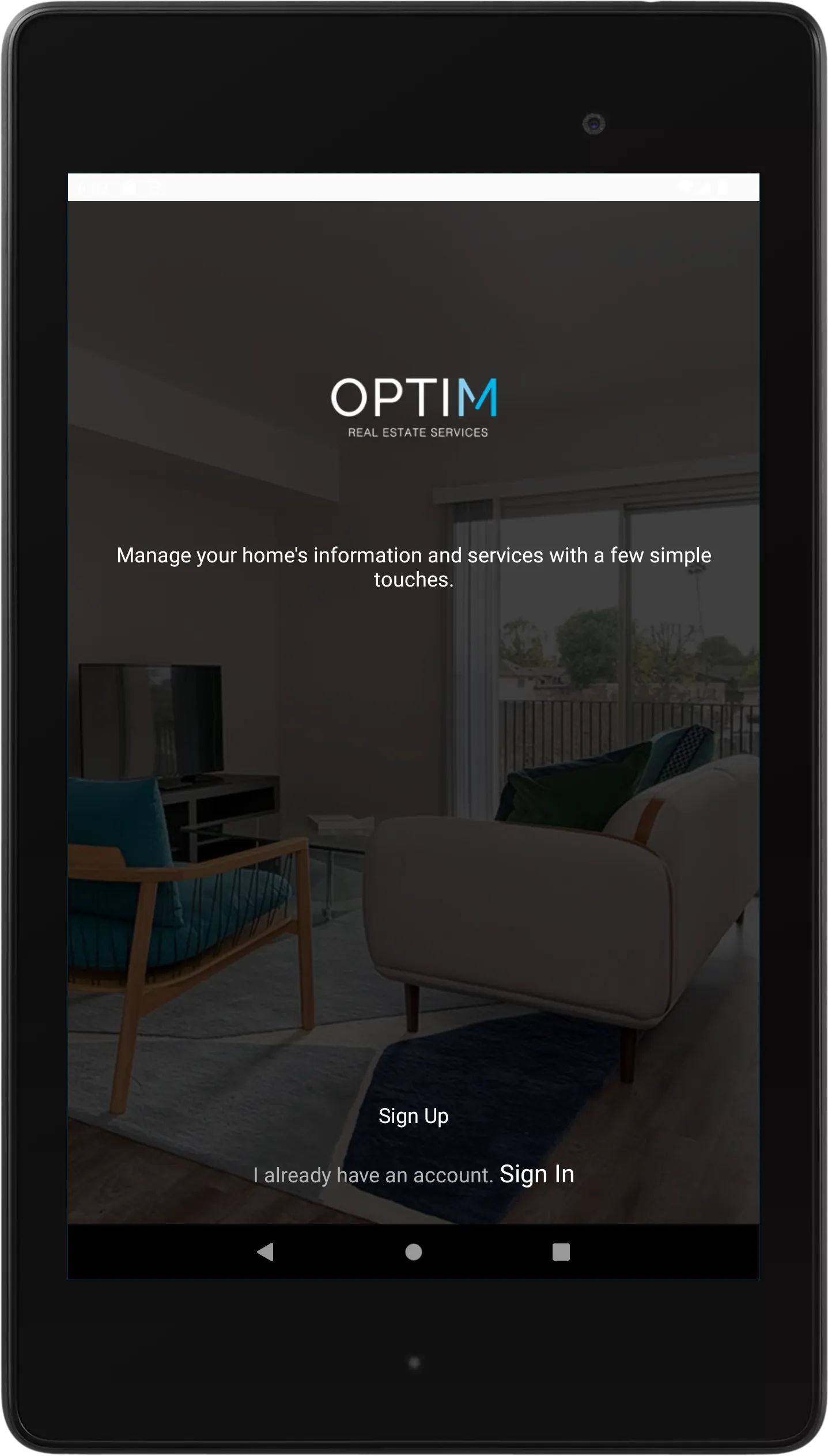 OPTIM Resident | Indus Appstore | Screenshot