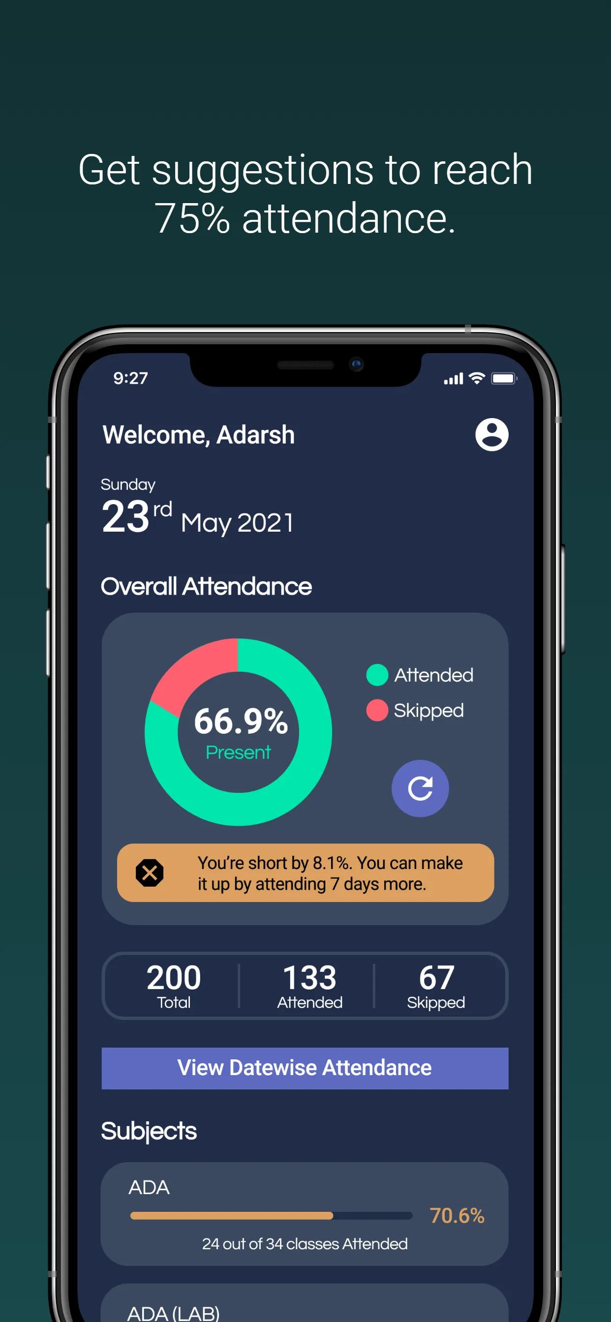 LNCT Attendance | Indus Appstore | Screenshot