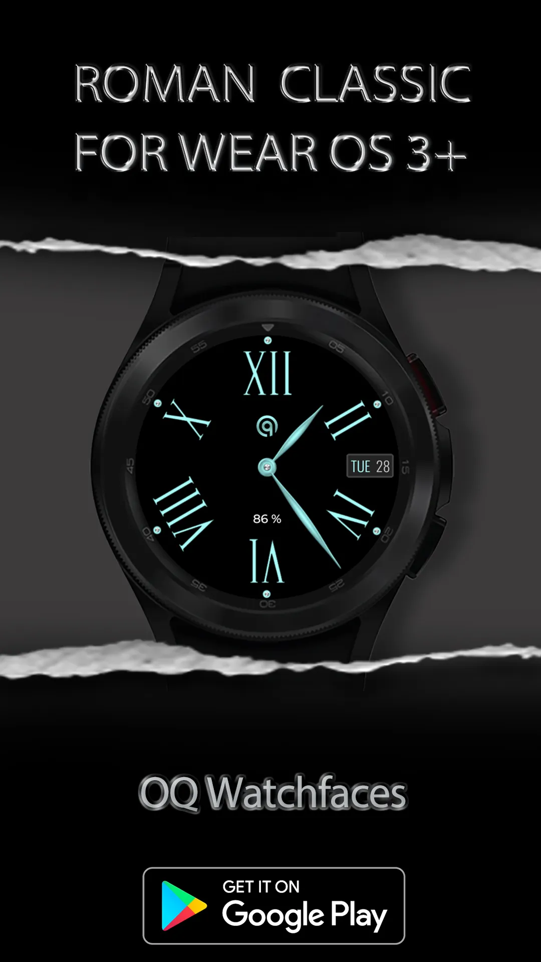 Roman Classic Wear OS 4 | Indus Appstore | Screenshot