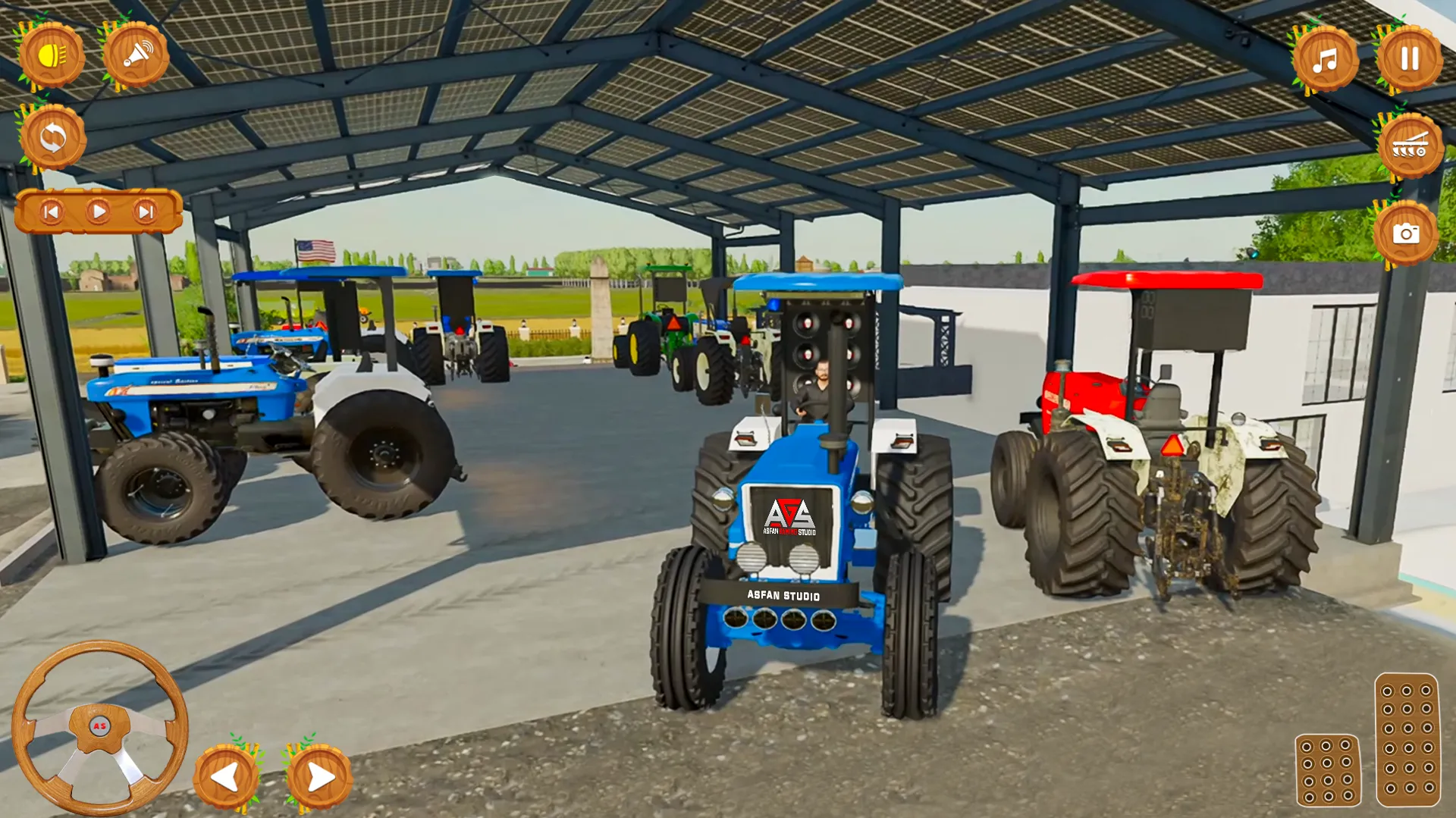 Indian Farming Tractor 3D Game | Indus Appstore | Screenshot