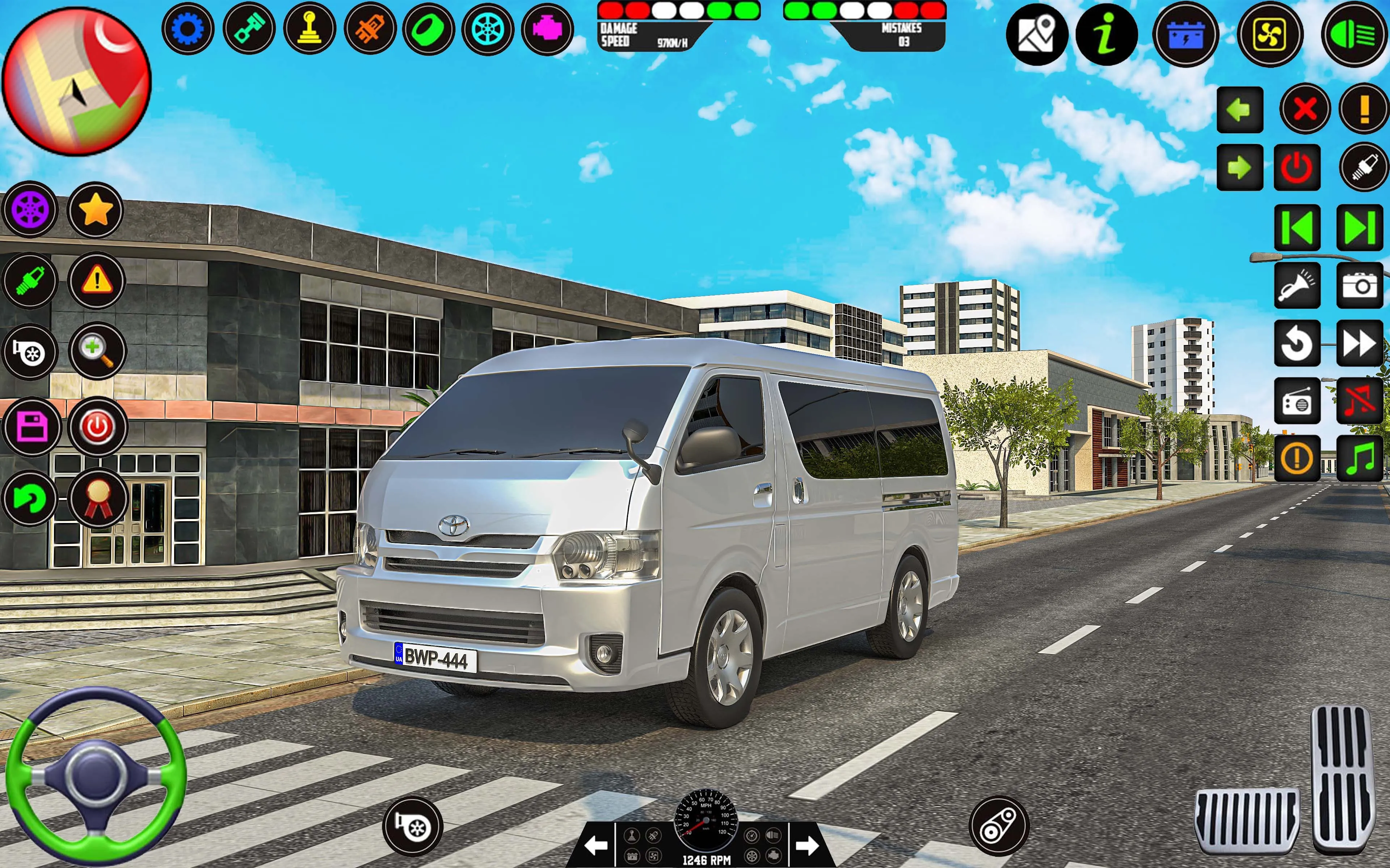 Offroad Bus Sim Driving Game | Indus Appstore | Screenshot