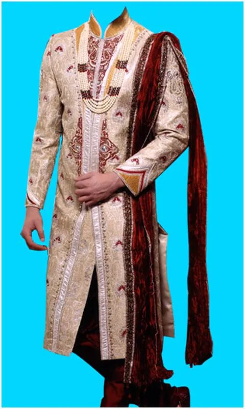 Men Sherwani Photo Suit | Indus Appstore | Screenshot