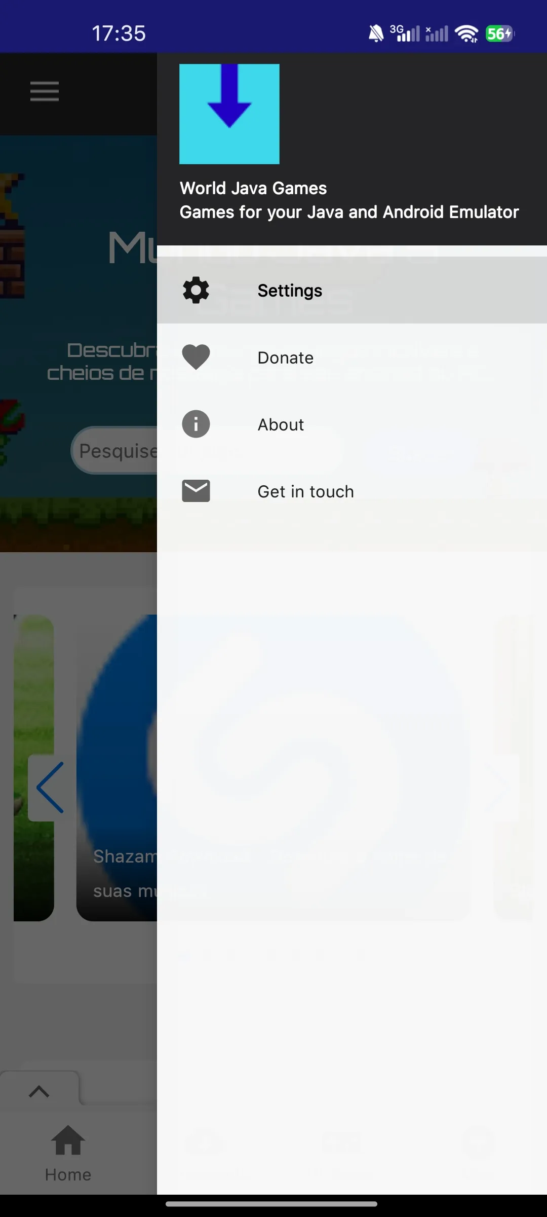 Mundo Java 5 Games | Indus Appstore | Screenshot