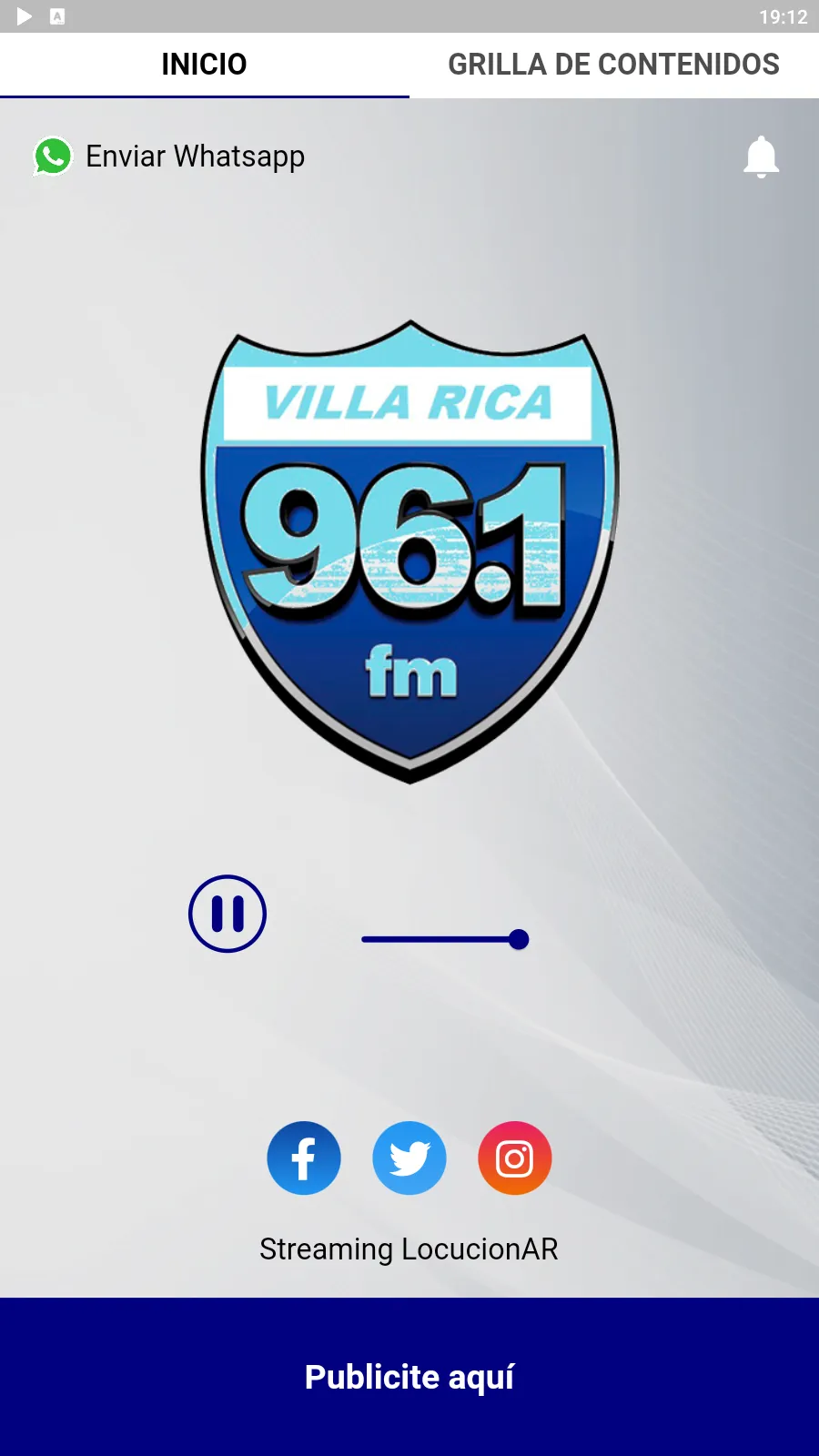 Radio Villa Rica FM | Indus Appstore | Screenshot