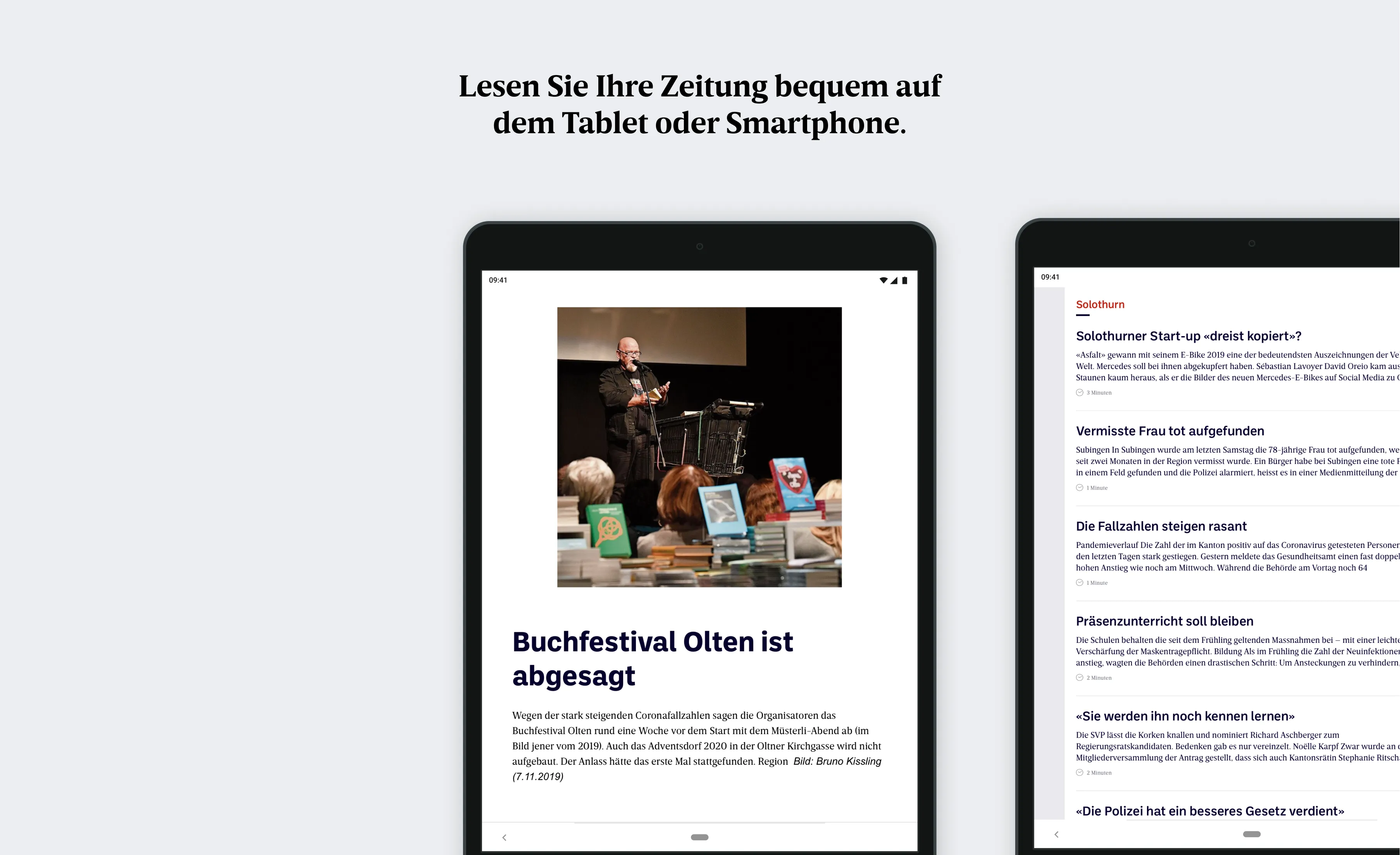 ot Oltner Tagblatt E-Paper | Indus Appstore | Screenshot