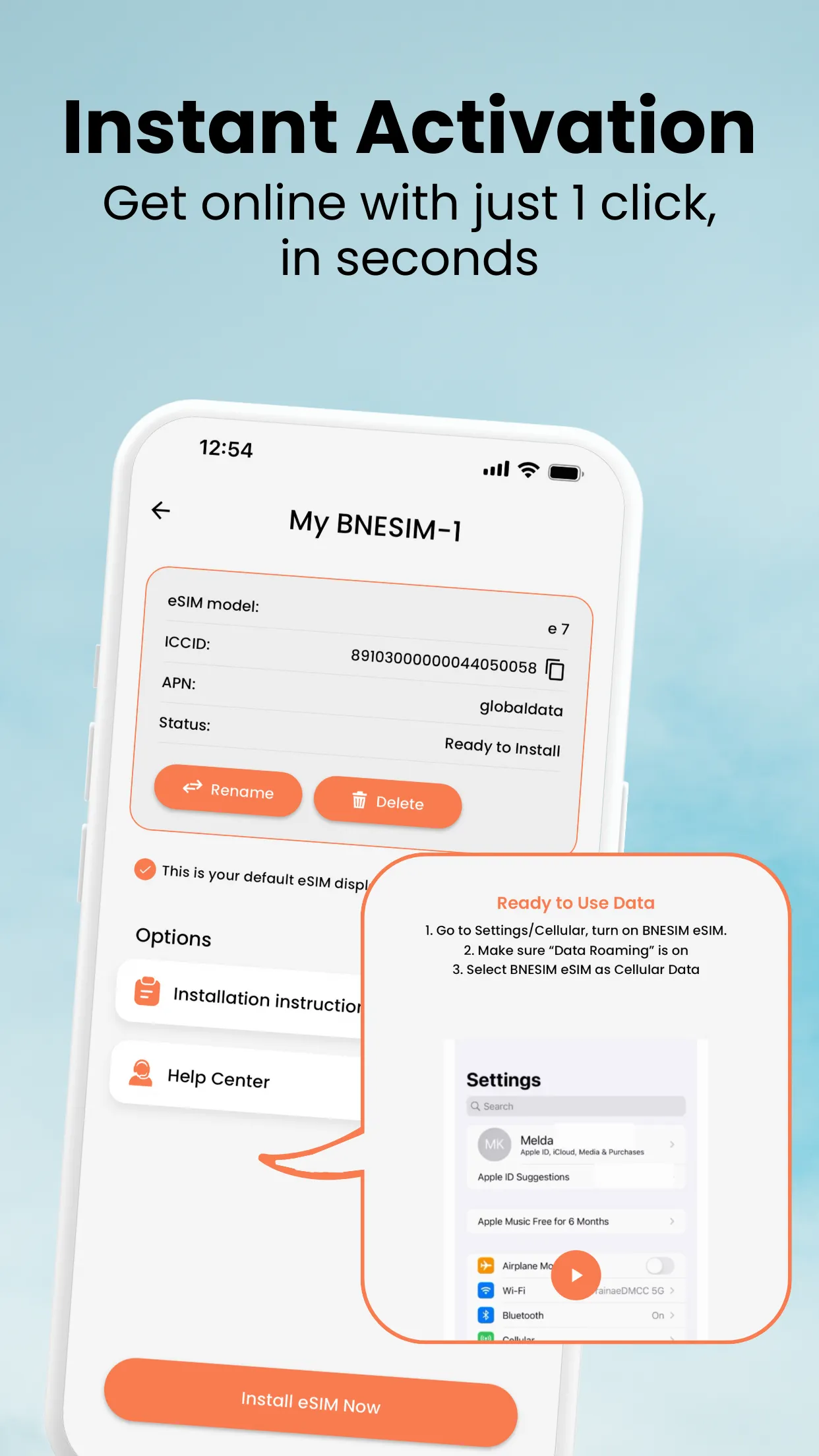 eSIM Mobile Data Packs: BNESIM | Indus Appstore | Screenshot