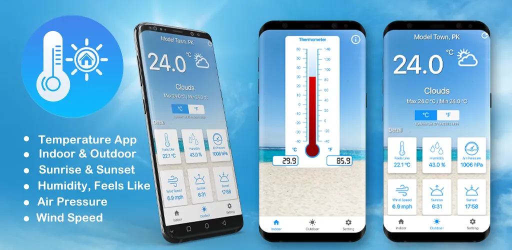 Thermometer For Room Temp | Indus Appstore | Screenshot
