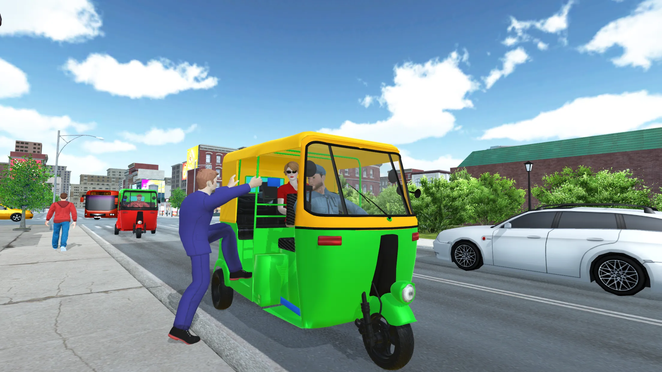 Tuk Tuk 3D: Auto Rickshaw Game | Indus Appstore | Screenshot