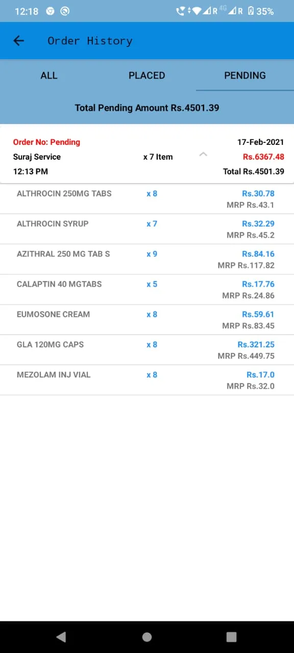 Meher Retail Order | Indus Appstore | Screenshot