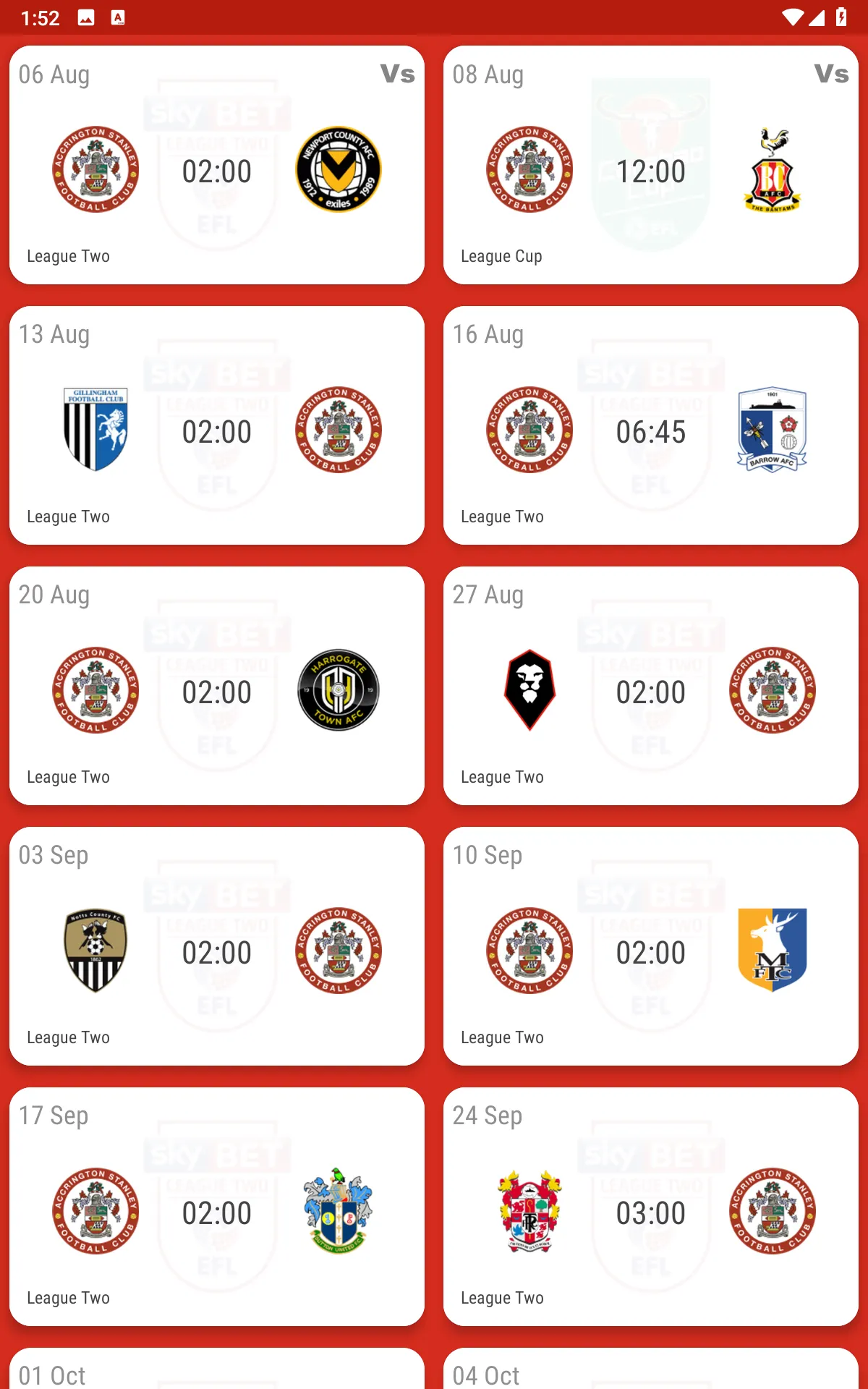 Accrington Stanley Fan App | Indus Appstore | Screenshot