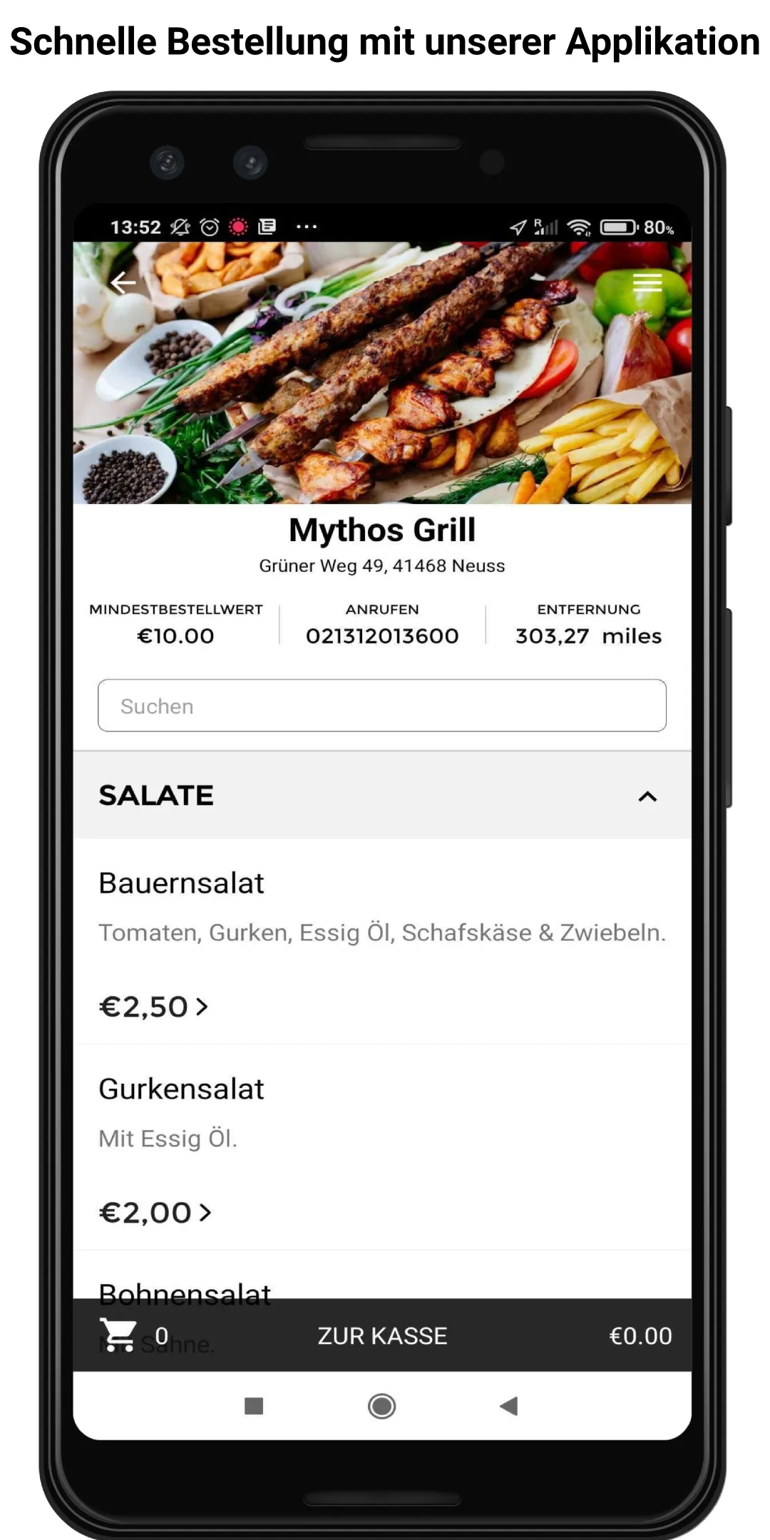 Mythos Grill | Indus Appstore | Screenshot