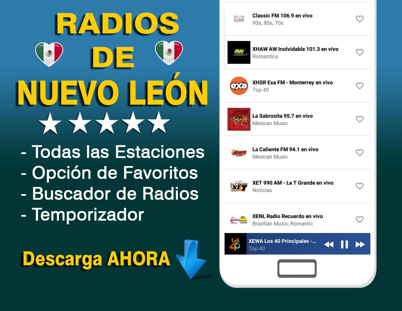 Radio Monterrey Mexico | Indus Appstore | Screenshot