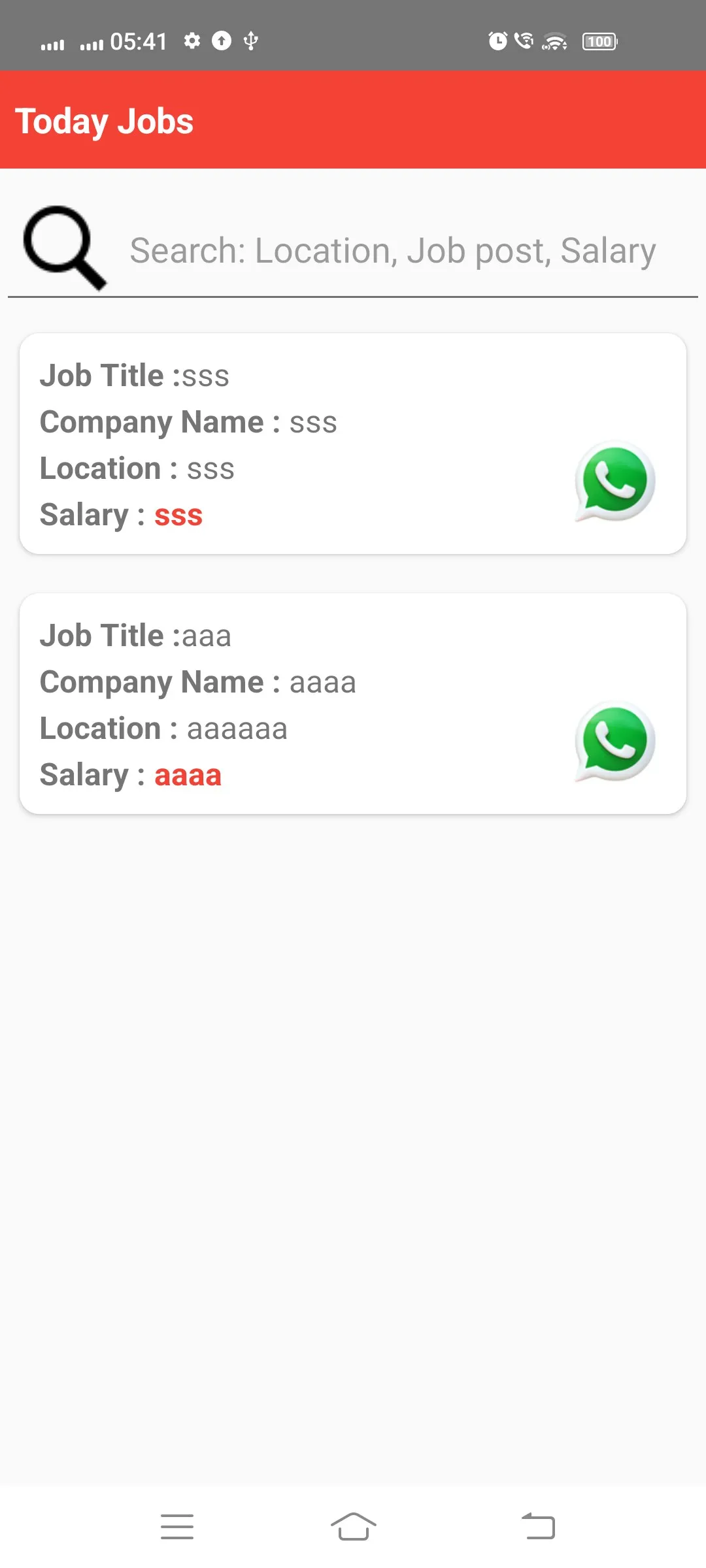 Jobs7: Job Search App | Indus Appstore | Screenshot