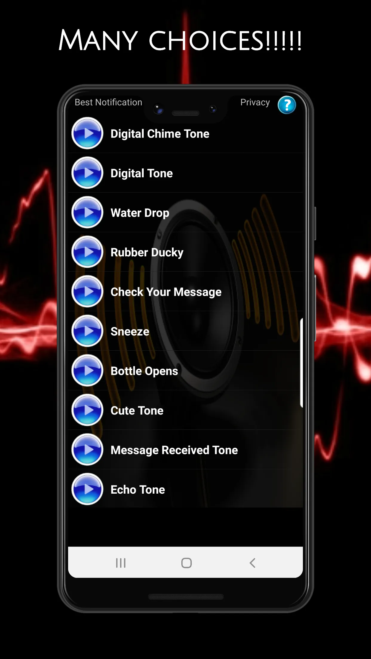 Notification Ringtones | Indus Appstore | Screenshot