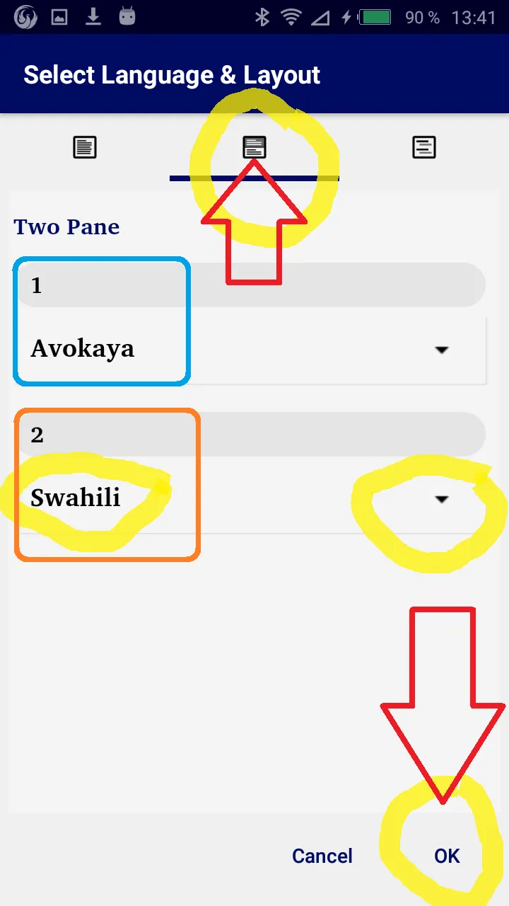 Avokaya Engl Swah. Franç. Arab | Indus Appstore | Screenshot