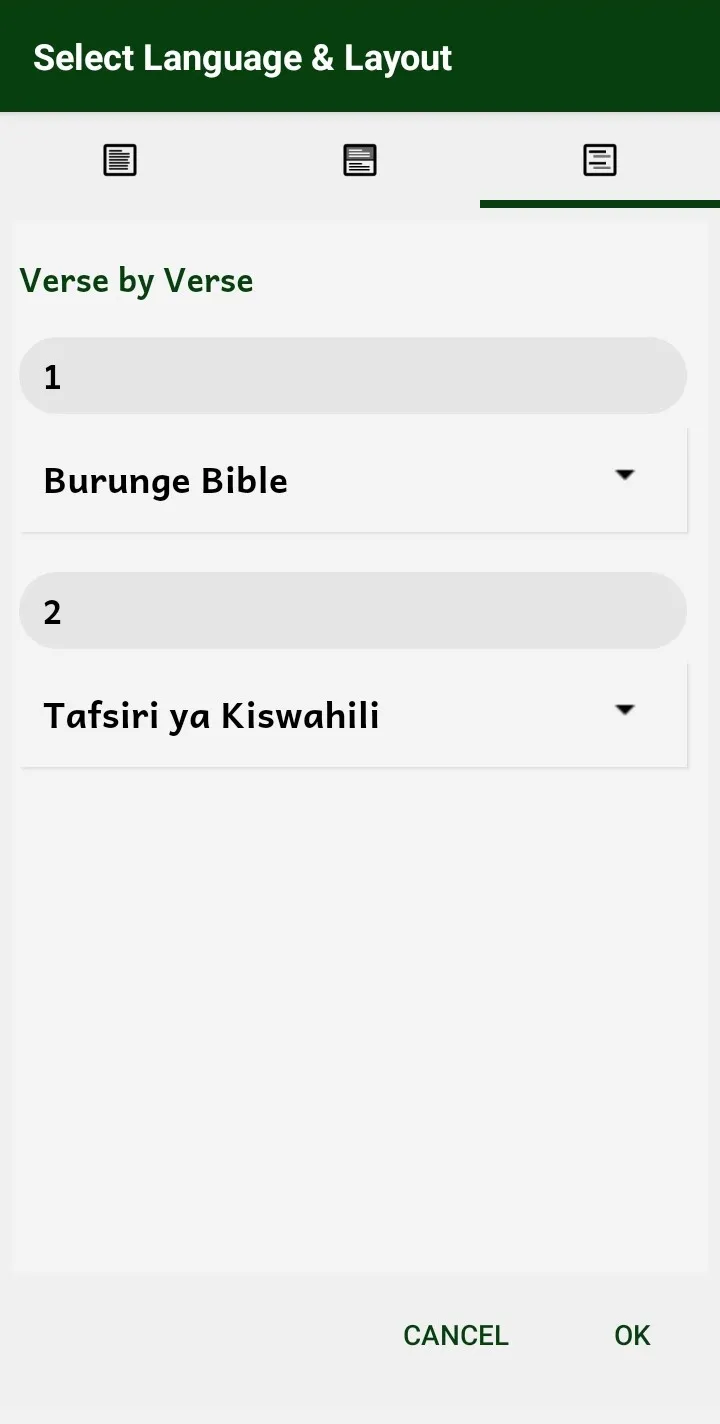 Burunge Bible with Swahili | Indus Appstore | Screenshot