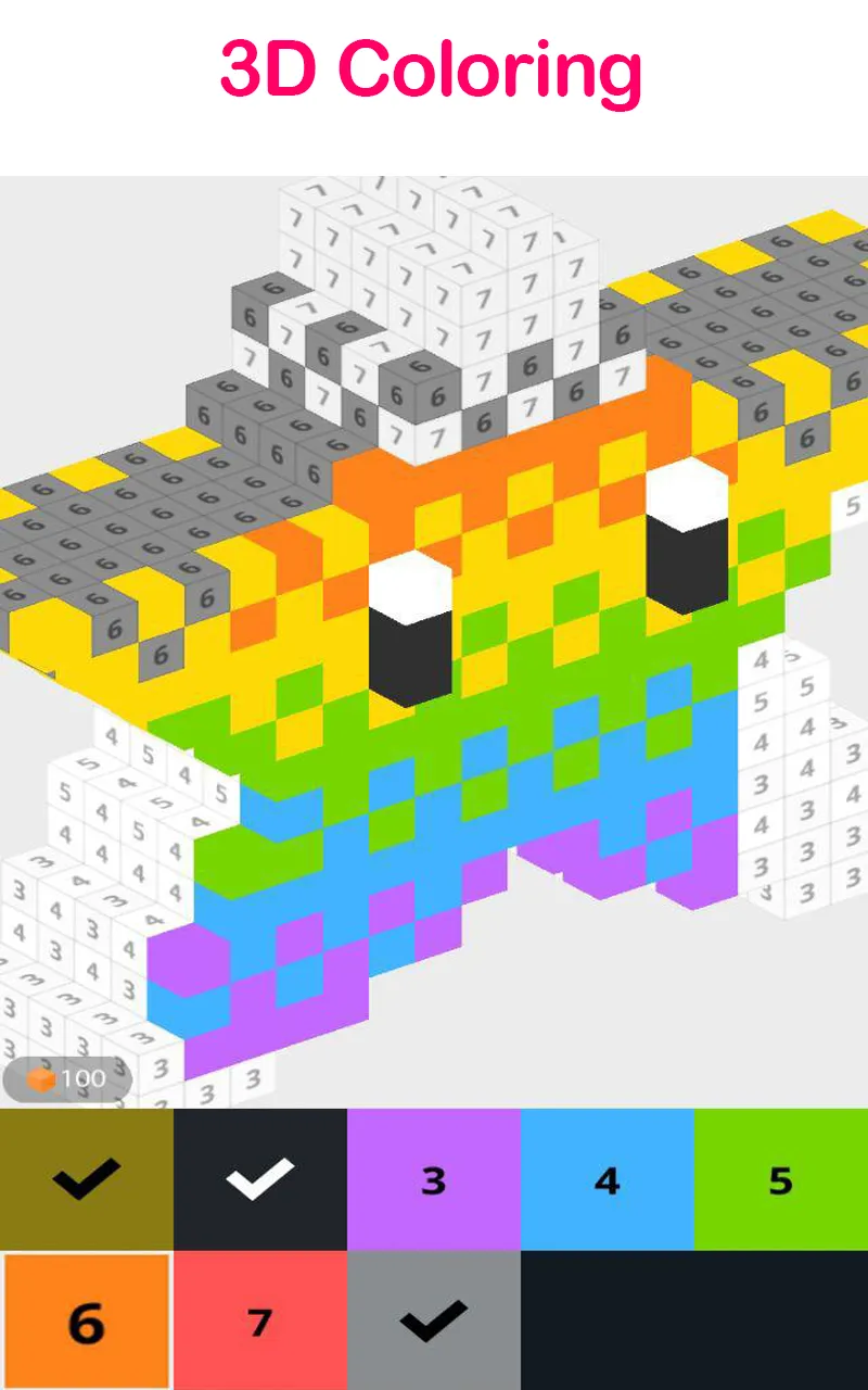 Color By Number Pixel Art | Indus Appstore | Screenshot