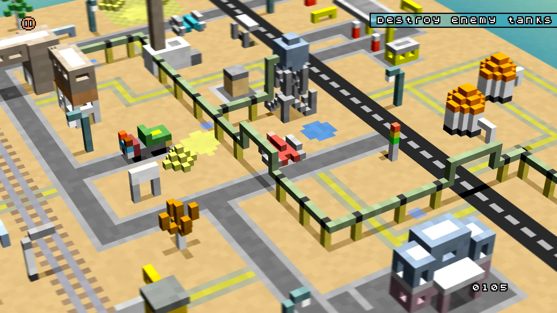 Voxel Raid: Destruction | Indus Appstore | Screenshot