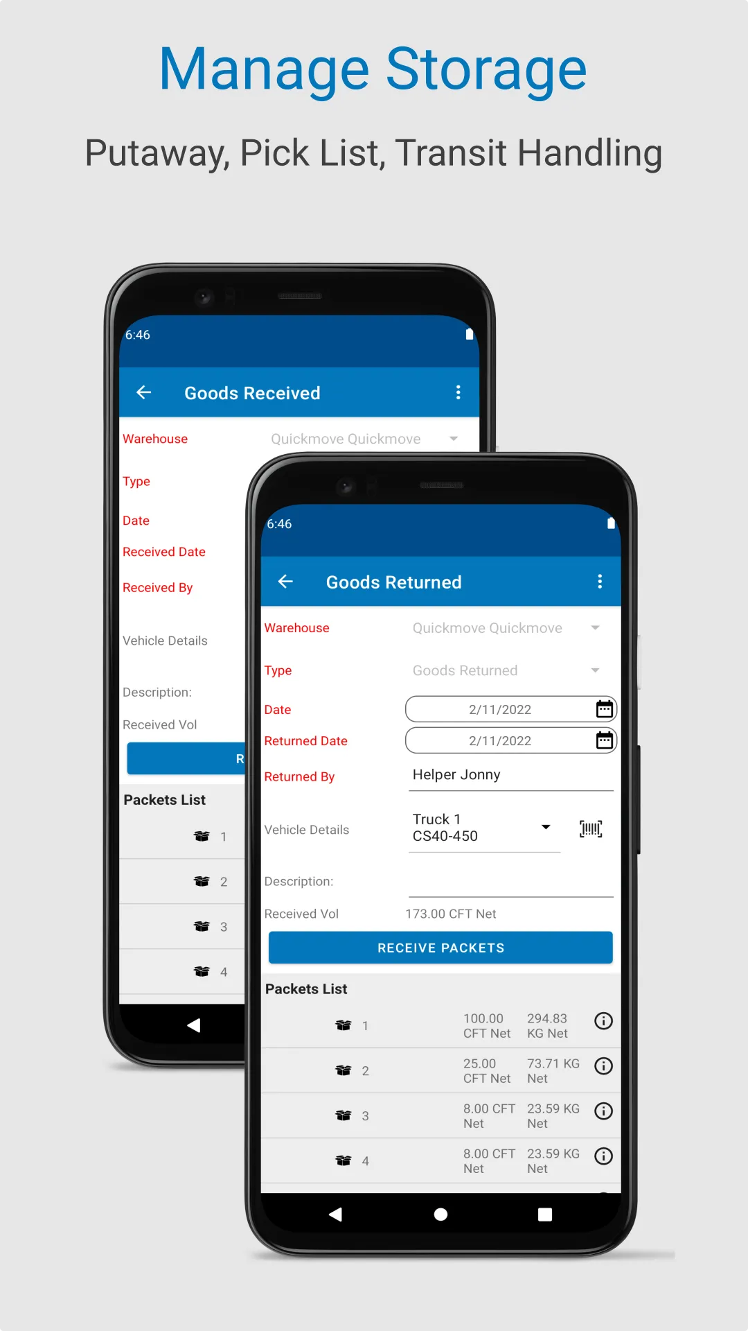 Digital Logistics Inventory | Indus Appstore | Screenshot