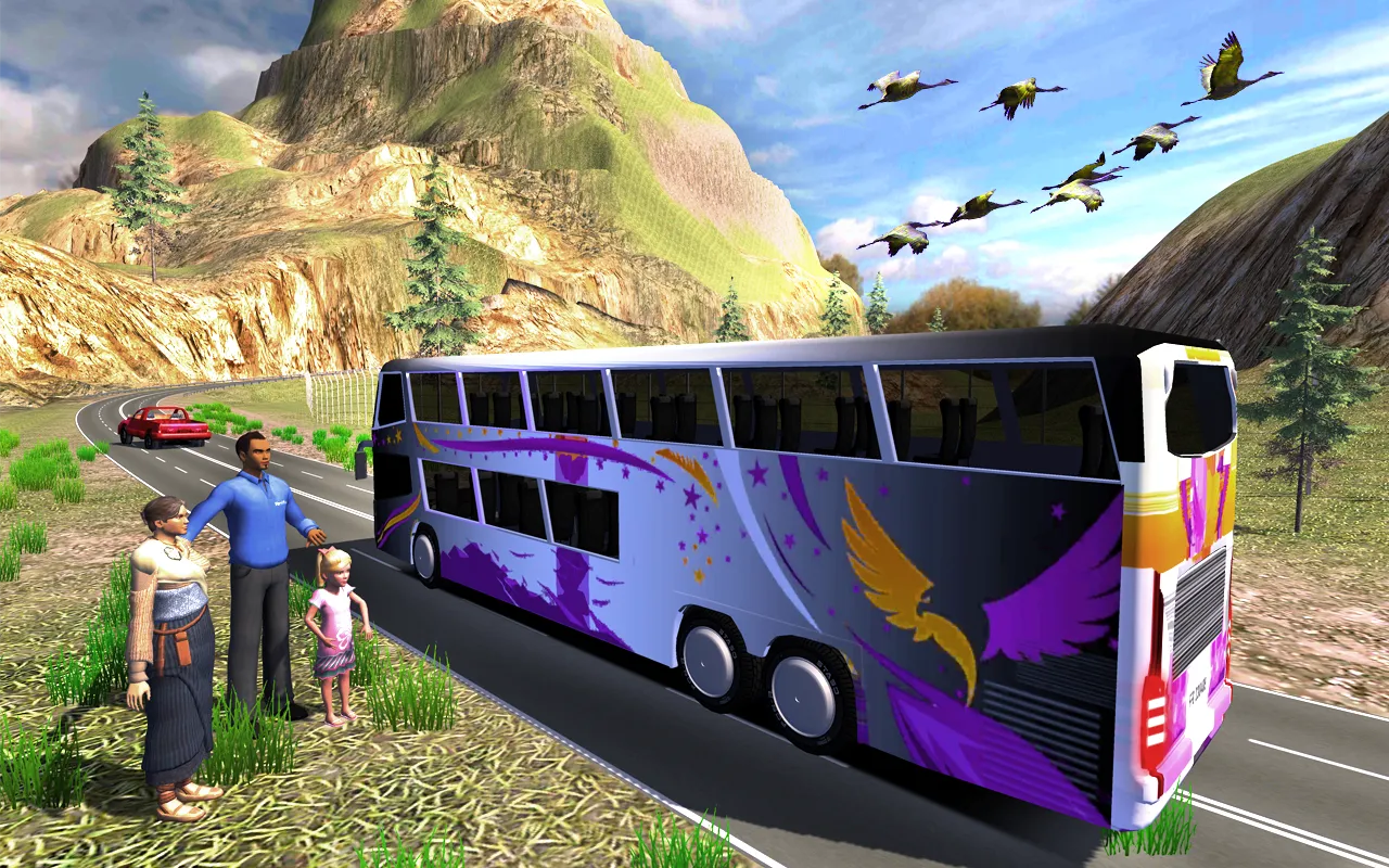 Coach Bus Driving Game | Indus Appstore | Screenshot