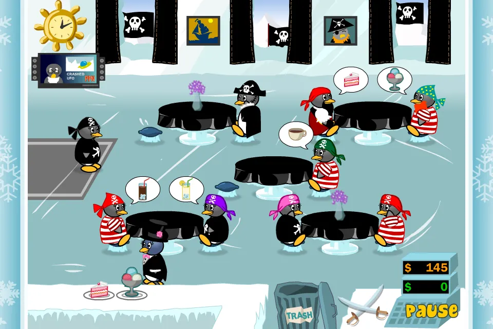 Penguin Diner 2: My Restaurant | Indus Appstore | Screenshot