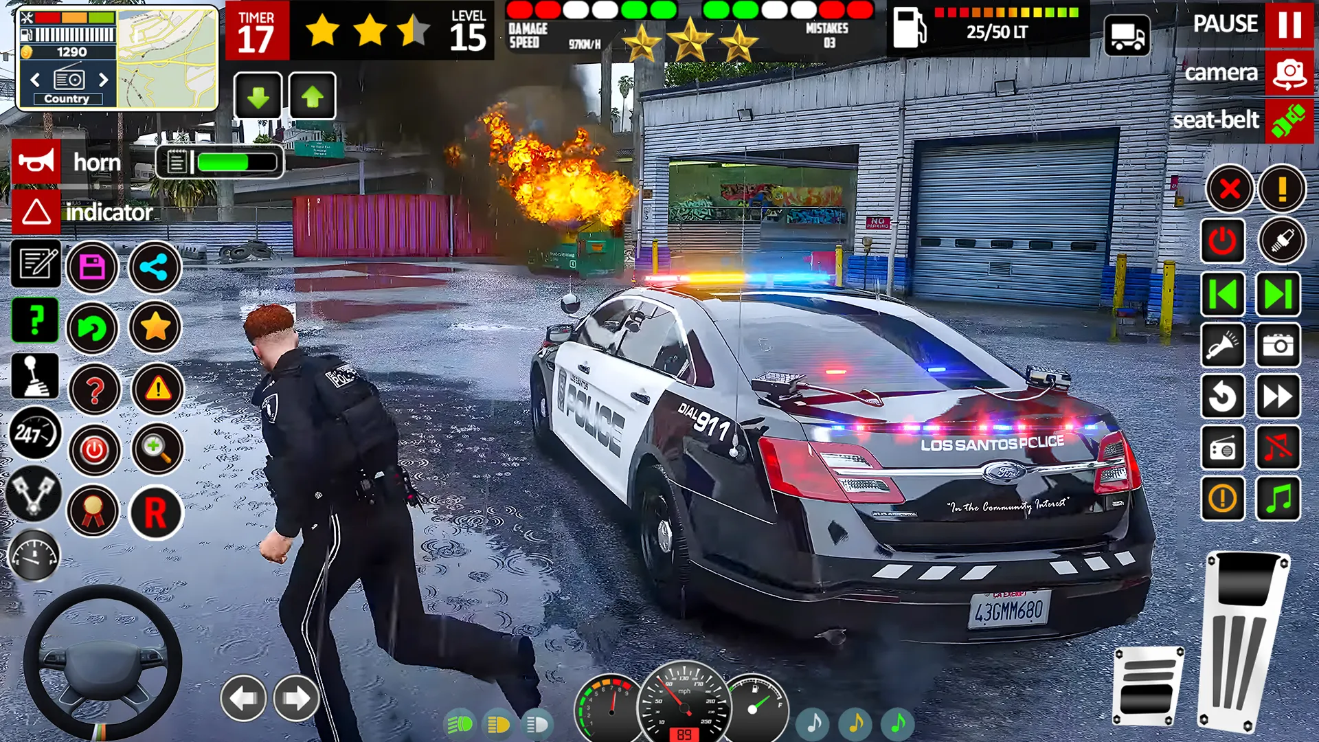 Offline Police Car: Cop Games | Indus Appstore | Screenshot