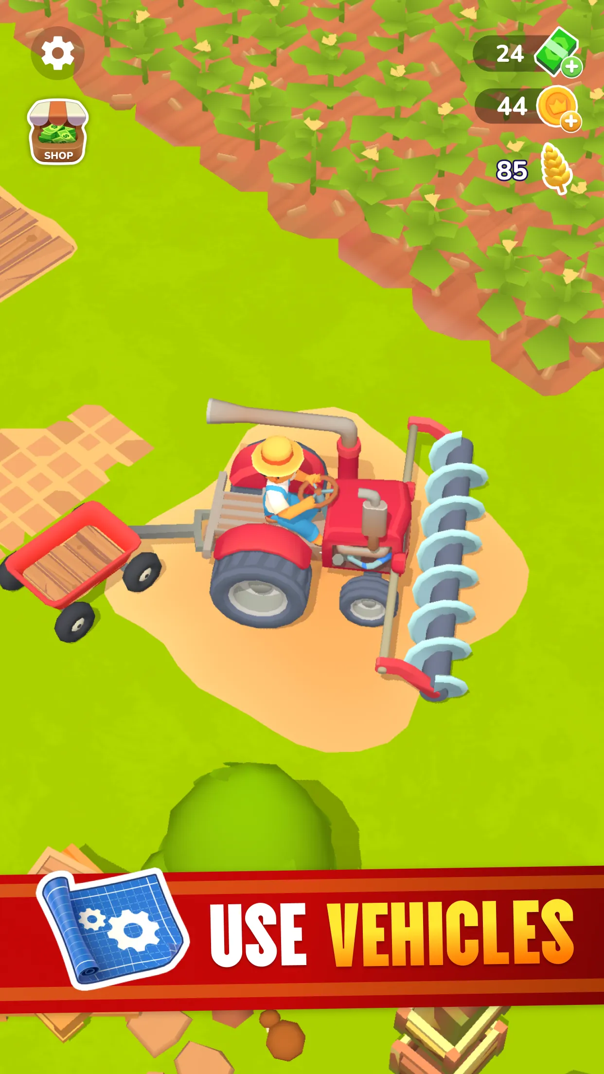 Little Farm Story: Idle Tycoon | Indus Appstore | Screenshot