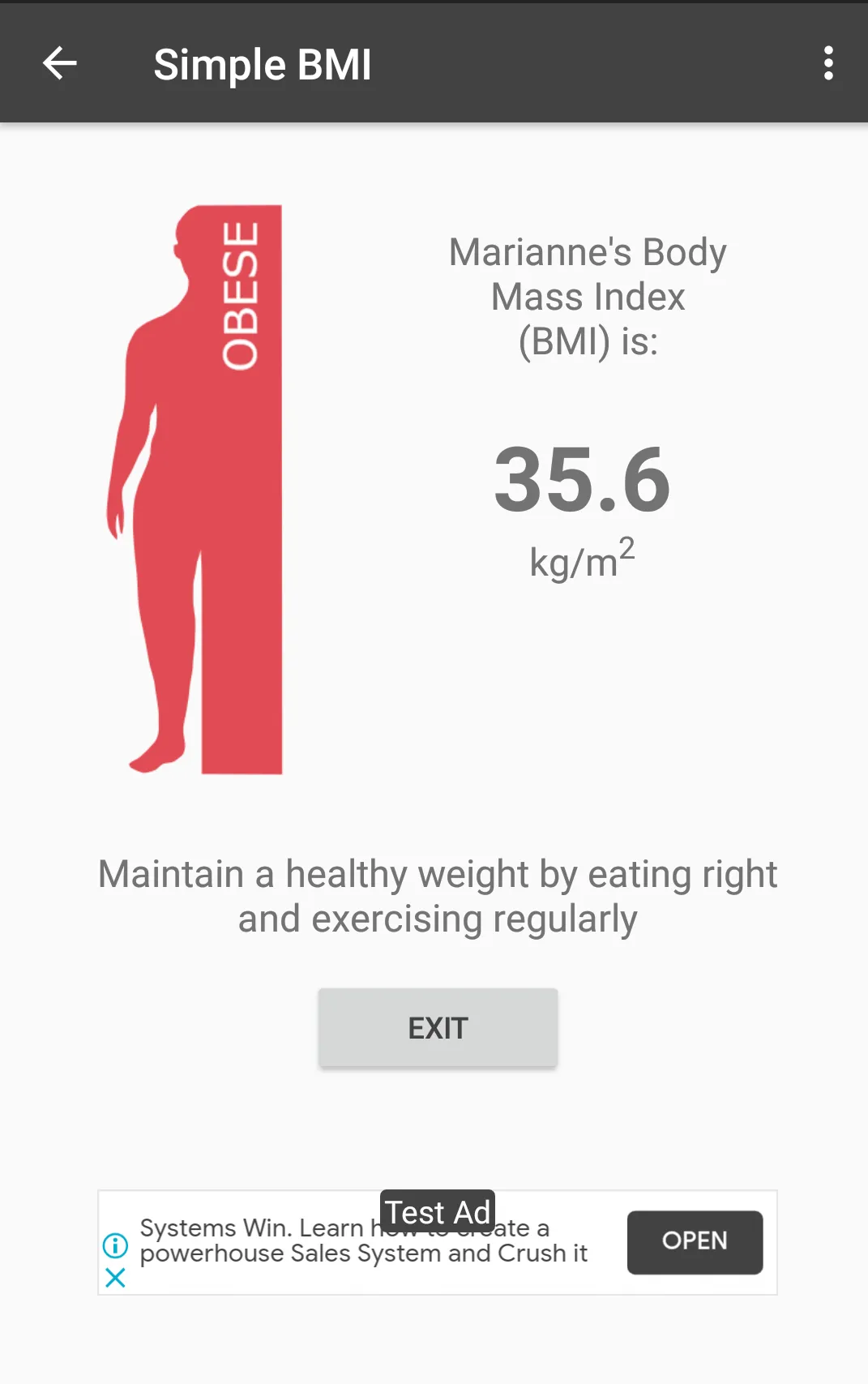 Simple BMI | Indus Appstore | Screenshot