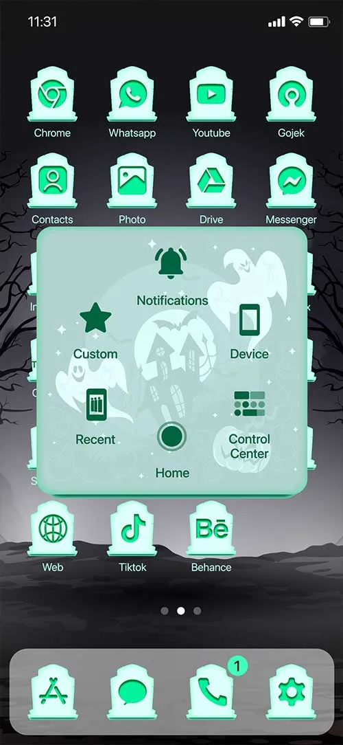 Wow Dark Halloween Theme | Indus Appstore | Screenshot