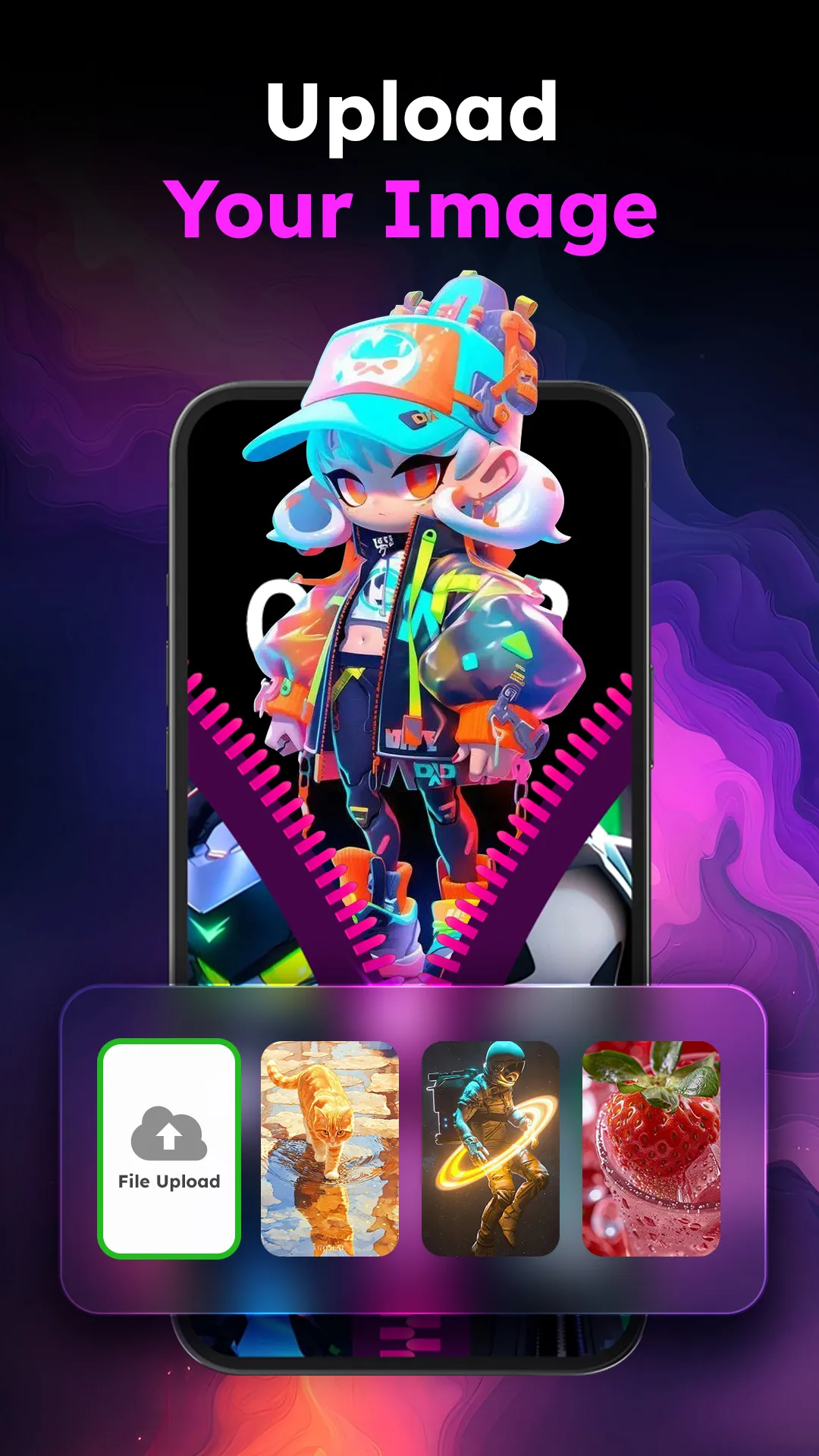 Zipper Lock Wallpapers Screen | Indus Appstore | Screenshot