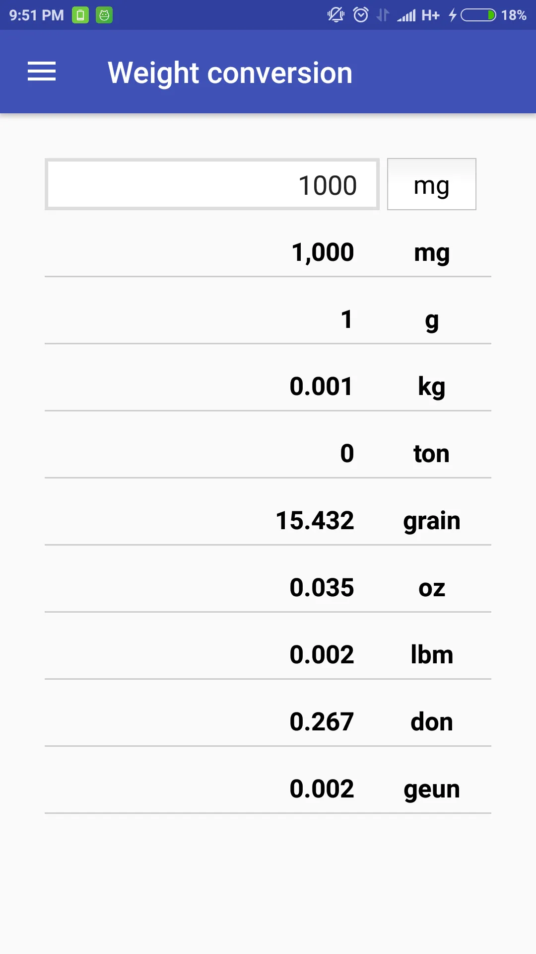 Unit converter | Indus Appstore | Screenshot