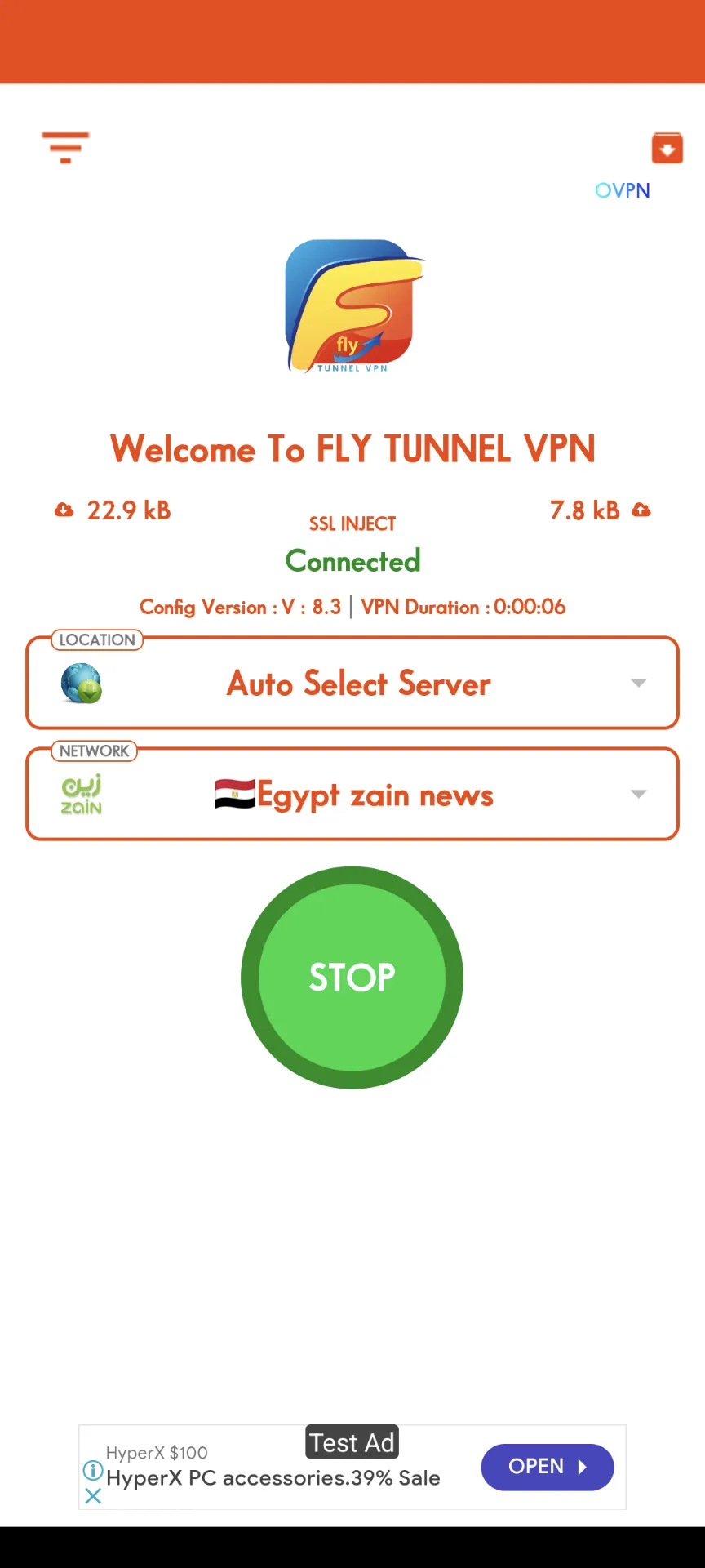 Fly Tunnel VPN | Indus Appstore | Screenshot