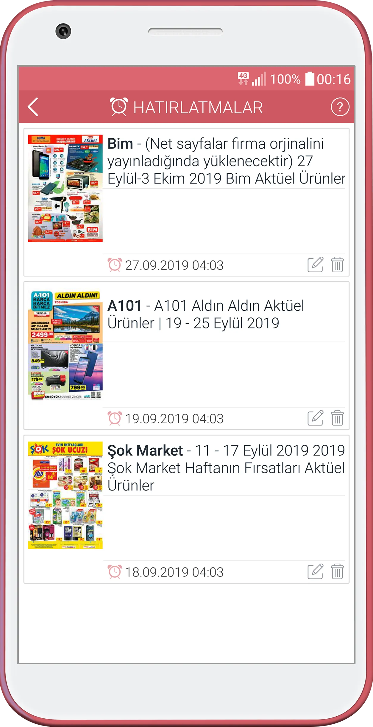 Bim,A101,Şok Market Broşürleri | Indus Appstore | Screenshot