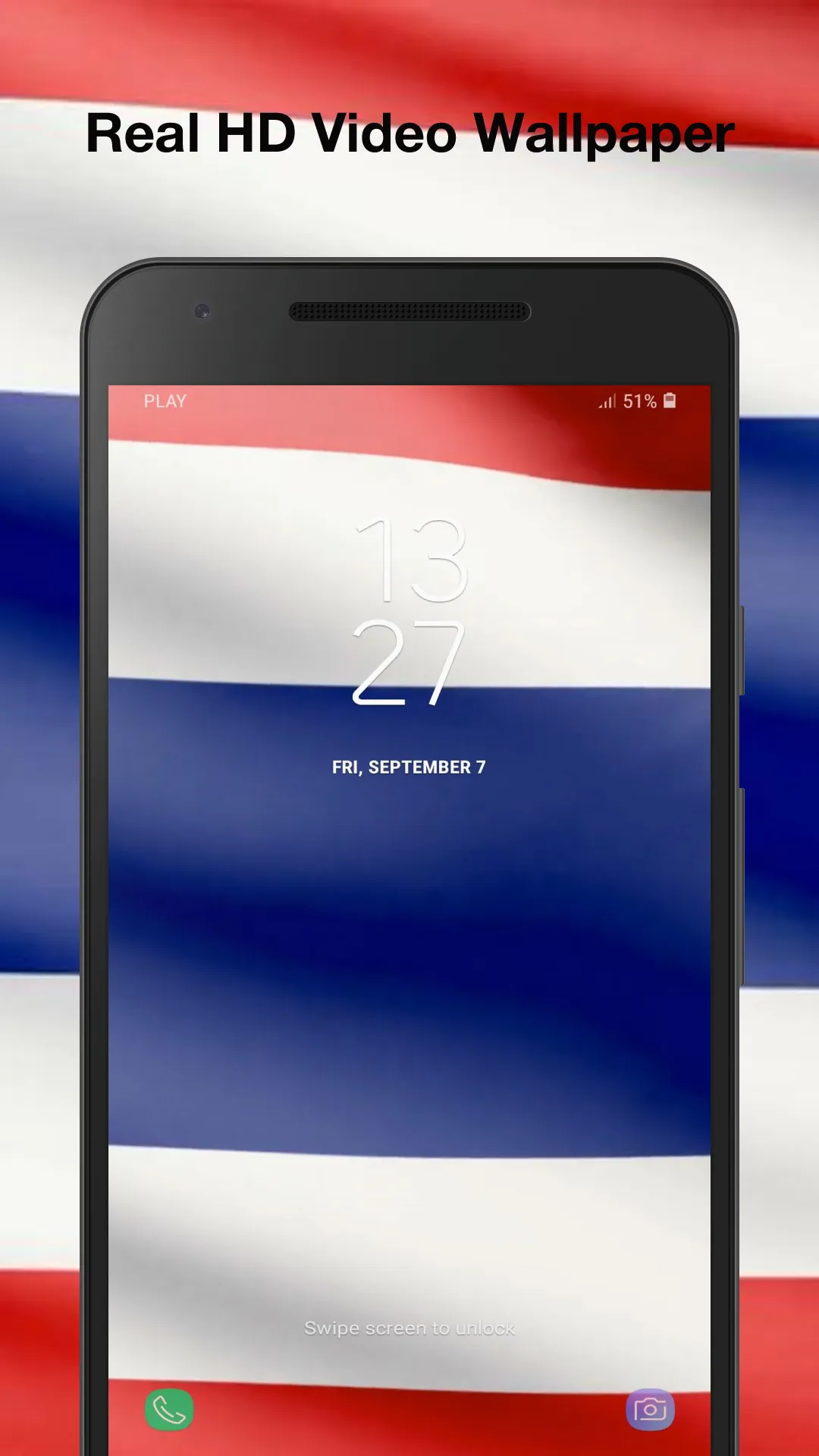 Thailand Flag Live Wallpaper | Indus Appstore | Screenshot