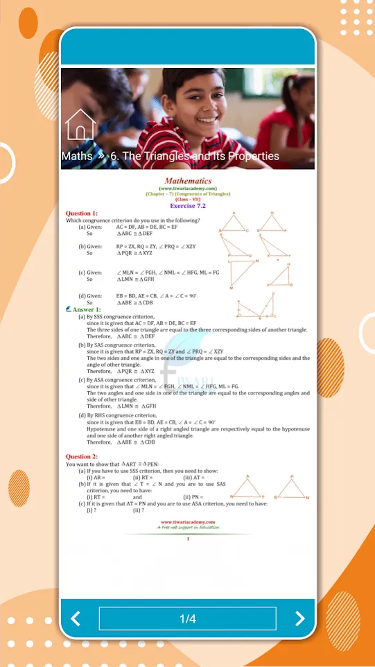 NCERT Solutions Class 7 Maths  | Indus Appstore | Screenshot