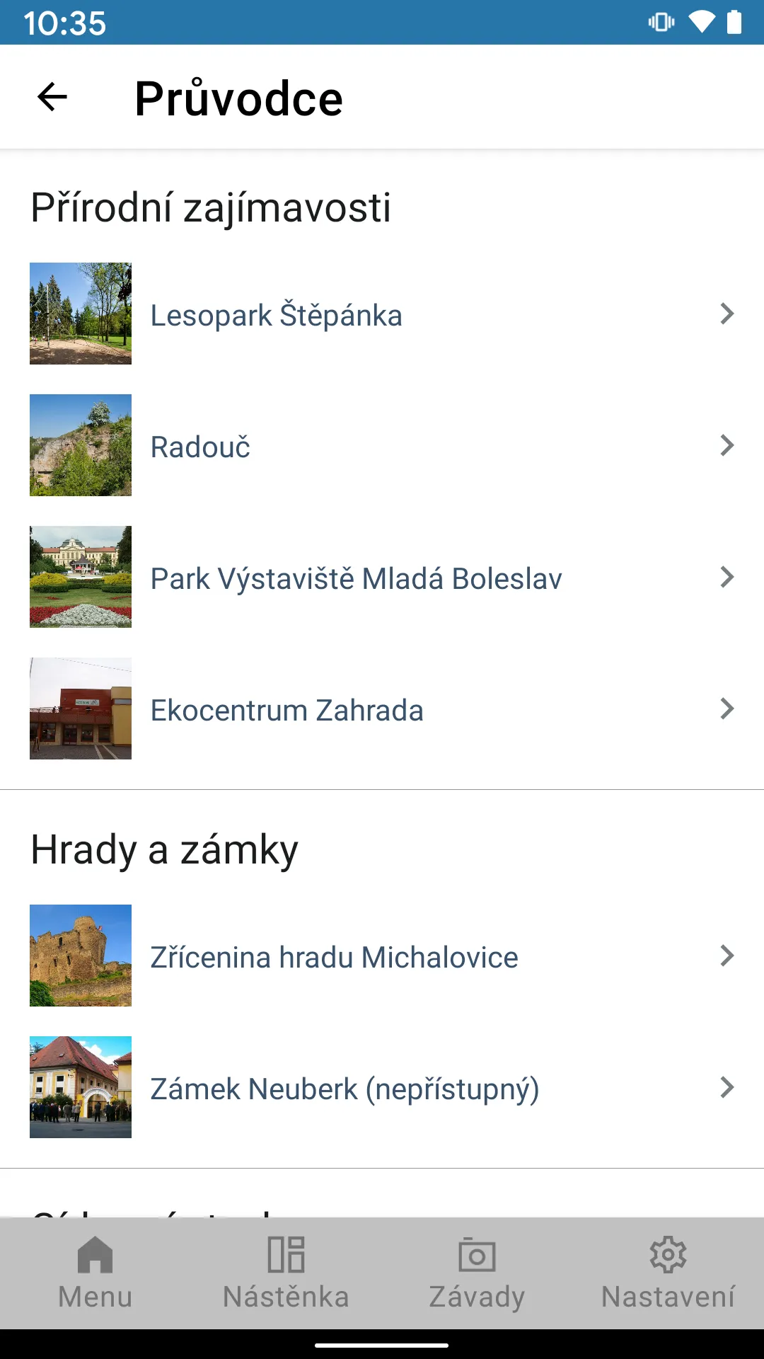 Mladá Boleslav v mobilu | Indus Appstore | Screenshot