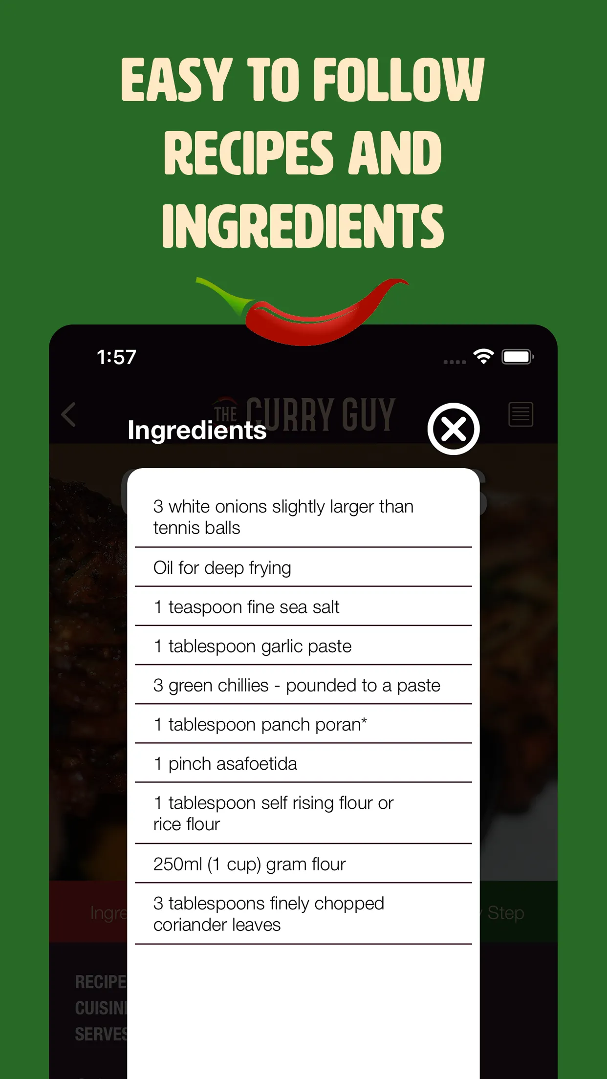 The Curry Guy - Spiced Recipes | Indus Appstore | Screenshot