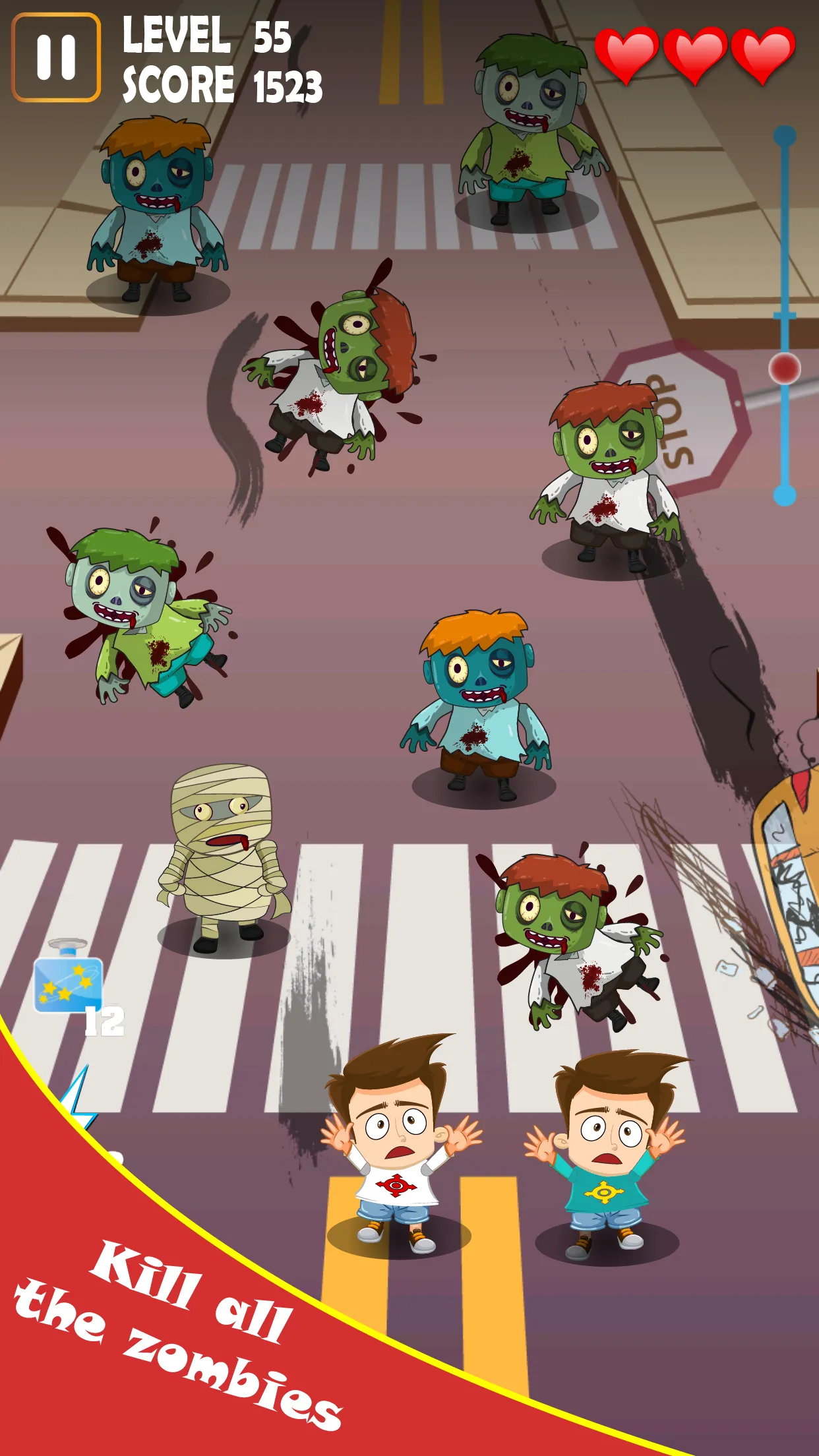 Kill The Zombie: Smasher | Indus Appstore | Screenshot